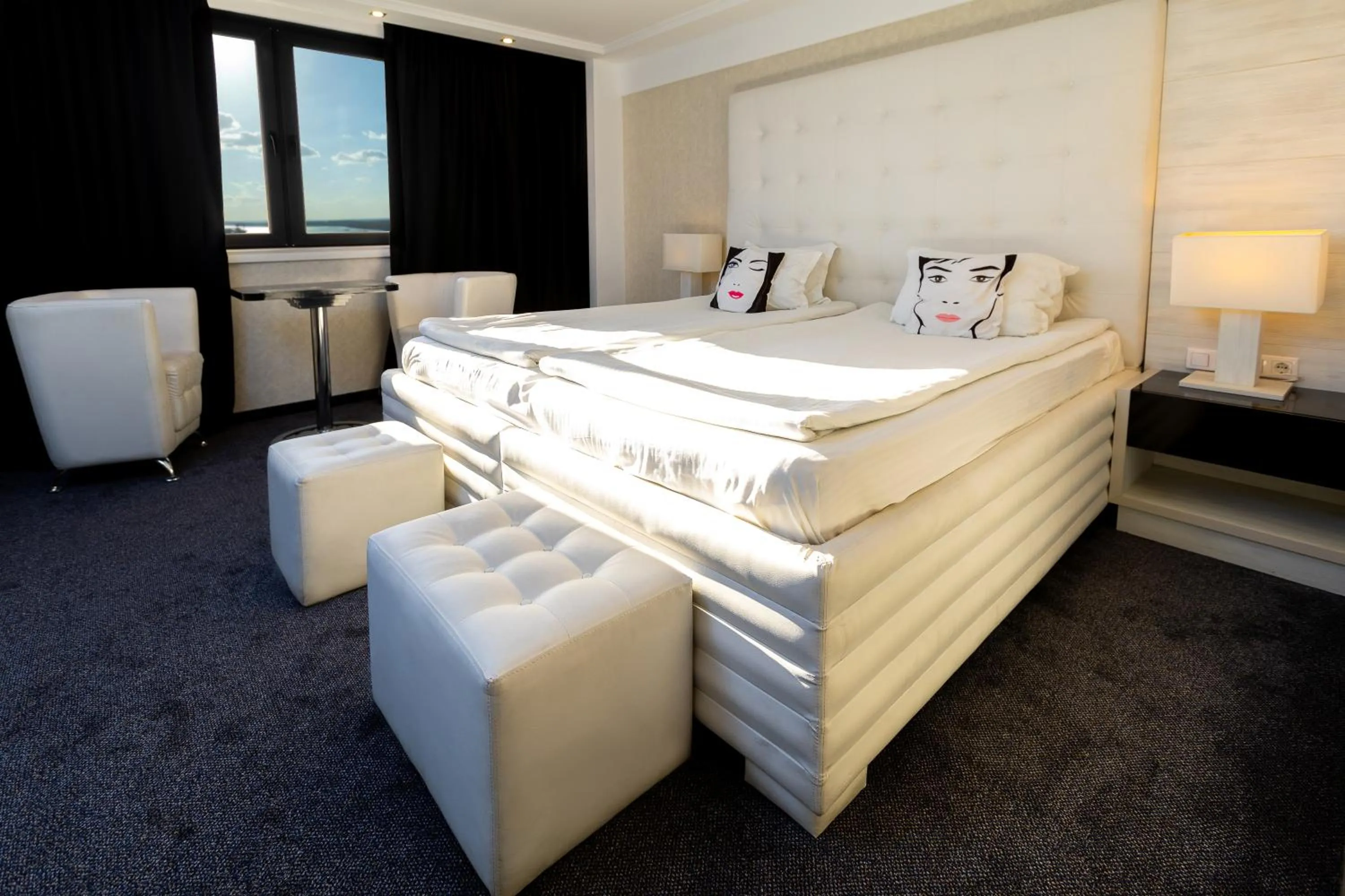 Photo of the whole room, Bed in Grand Hotel Riga