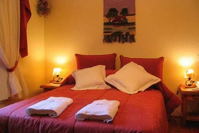 Bed in Hostería Traunco