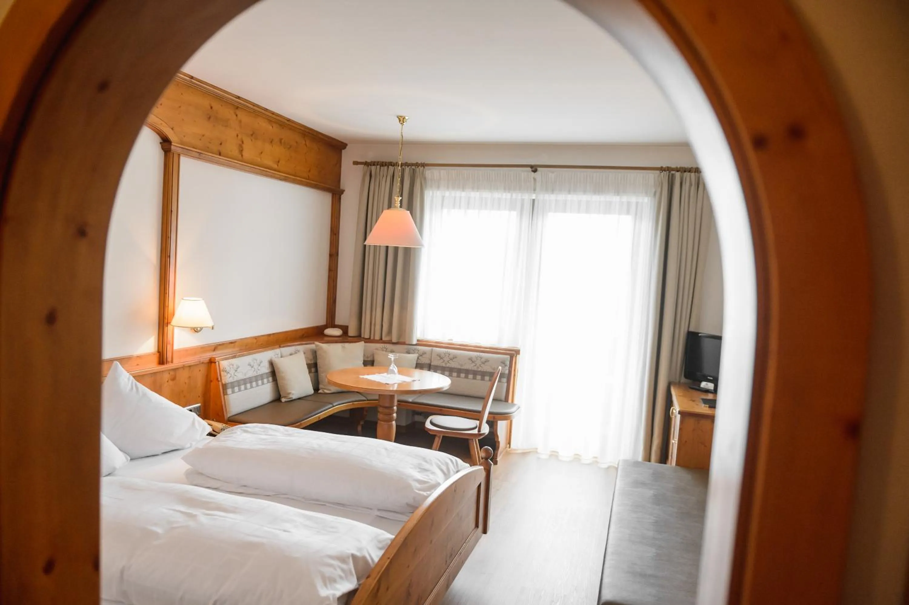 Seating area in Hotel Rochushof