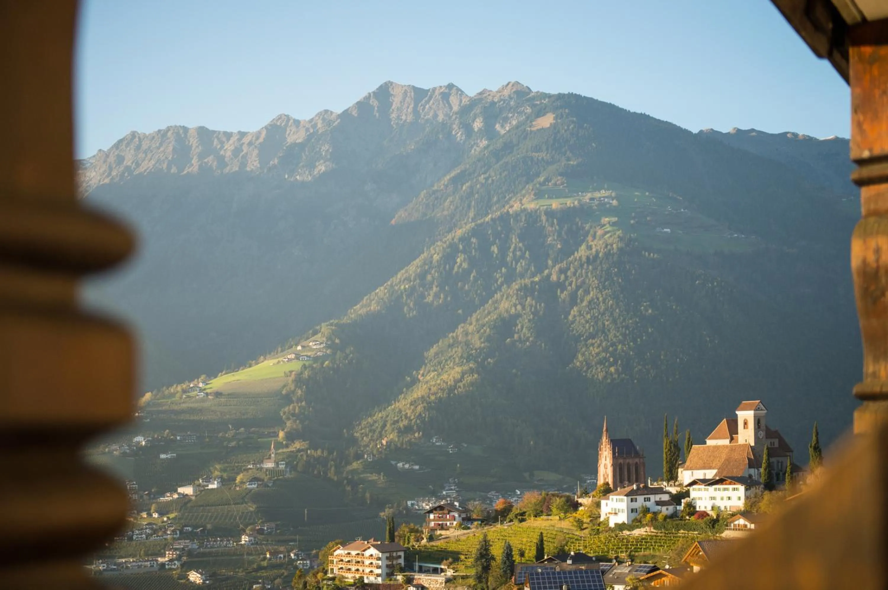 Natural landscape in Hotel Rochushof