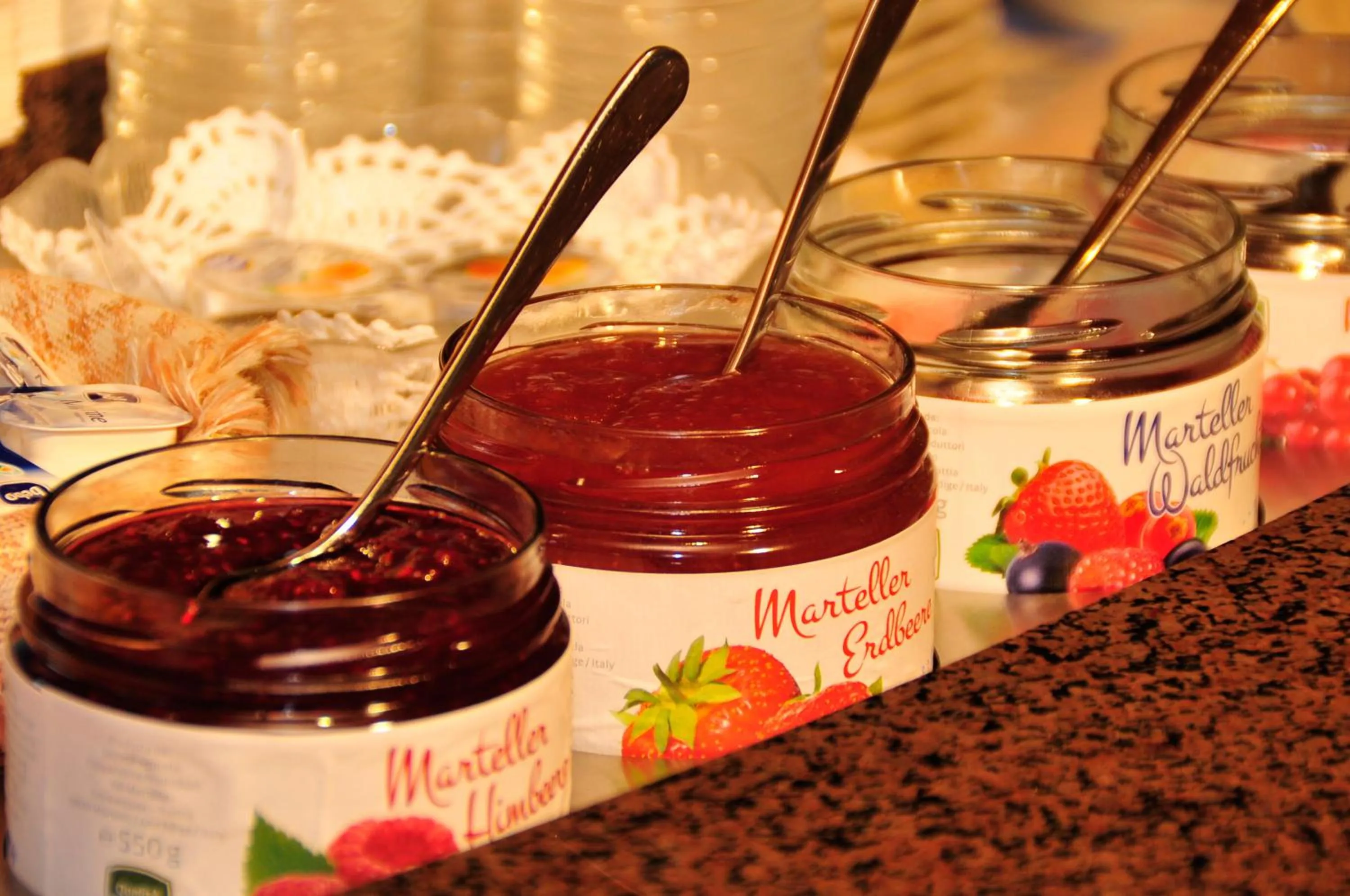 Food close-up in Hotel Rochushof