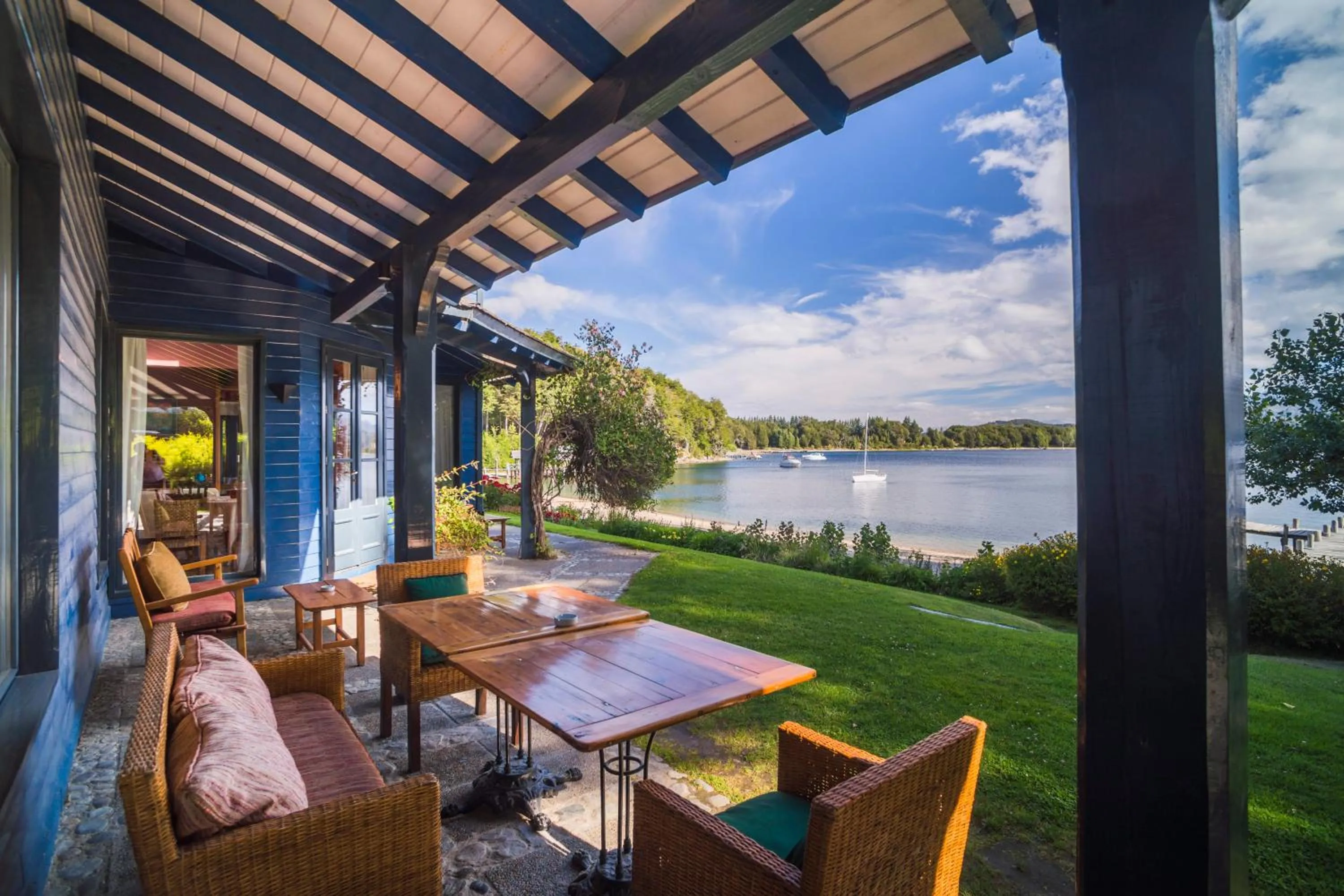 Patio in Las Balsas Relais & Chateaux