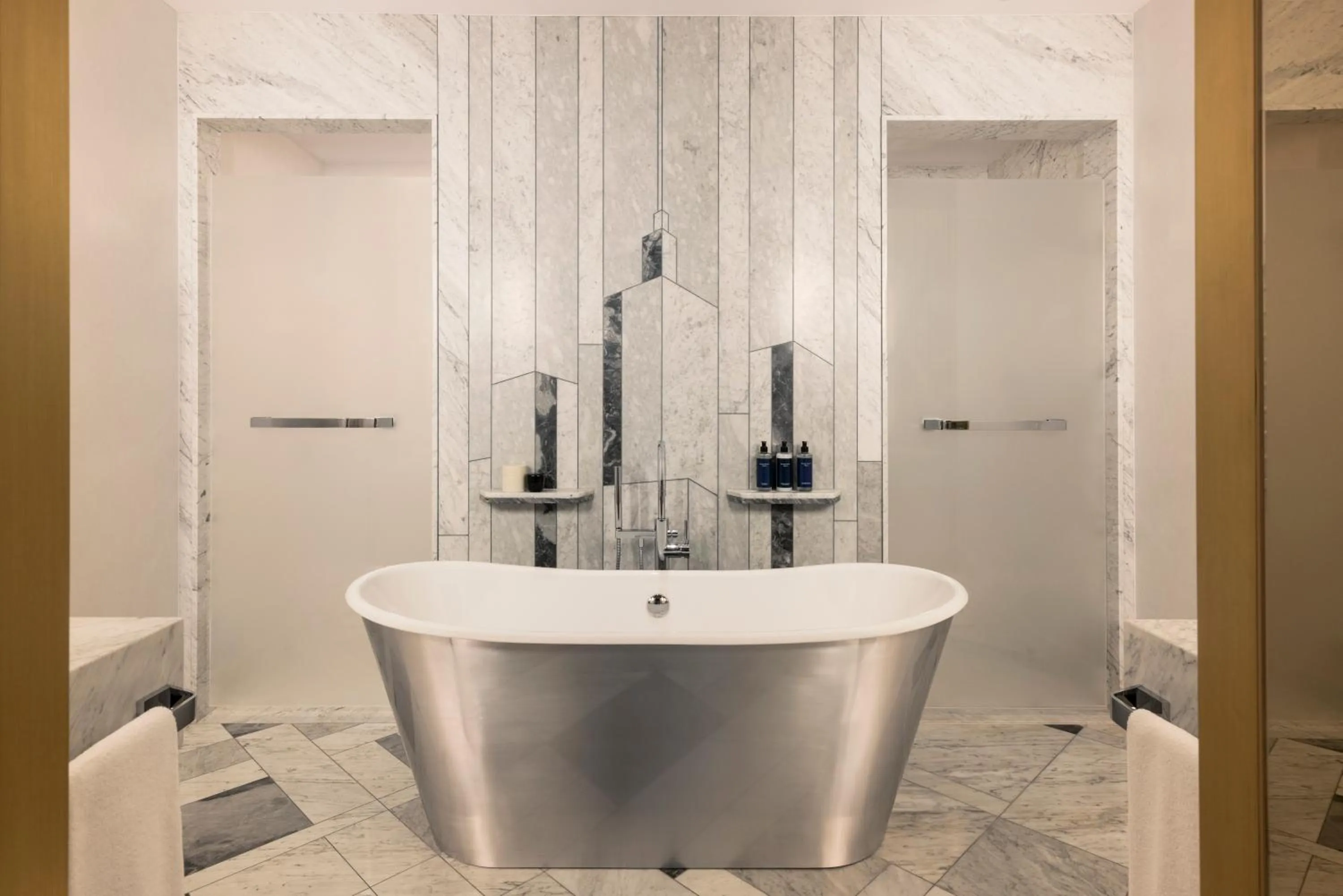 Bathroom in Raffles Europejski Warsaw