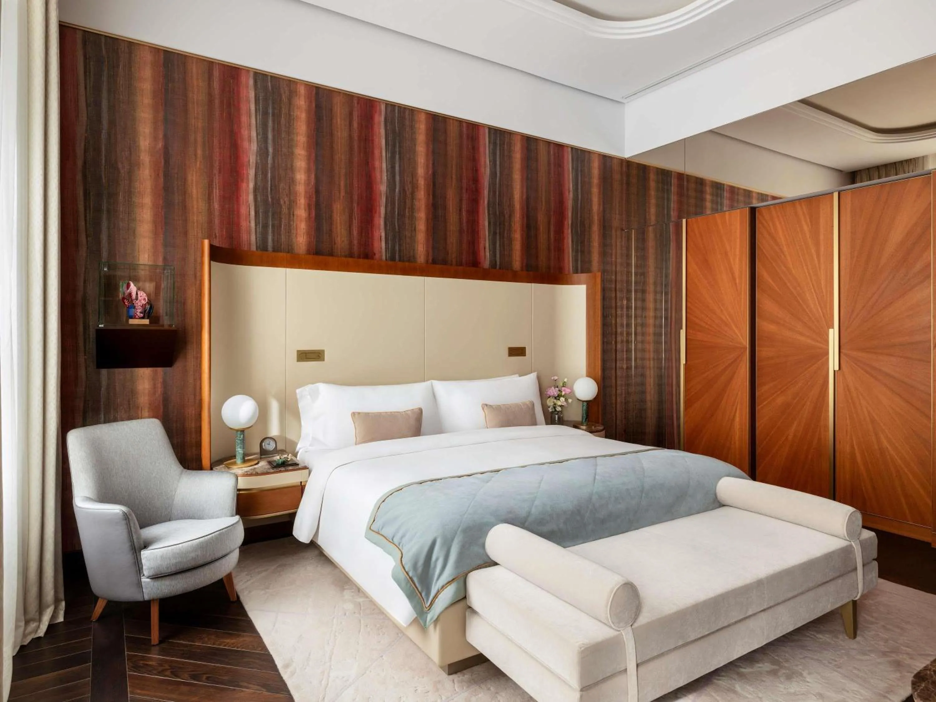 Bedroom, Bed in Raffles Europejski Warsaw