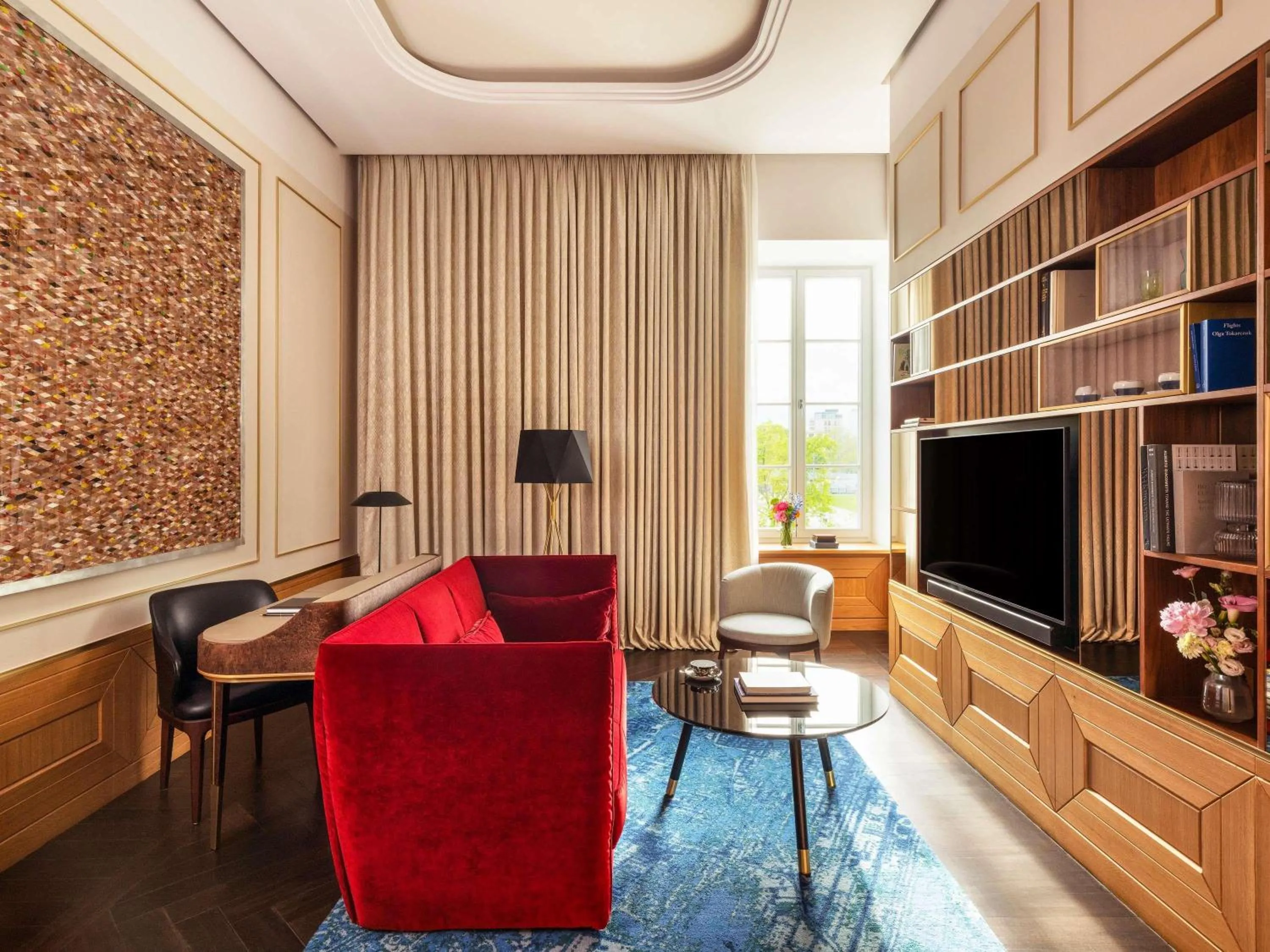 Bedroom in Raffles Europejski Warsaw