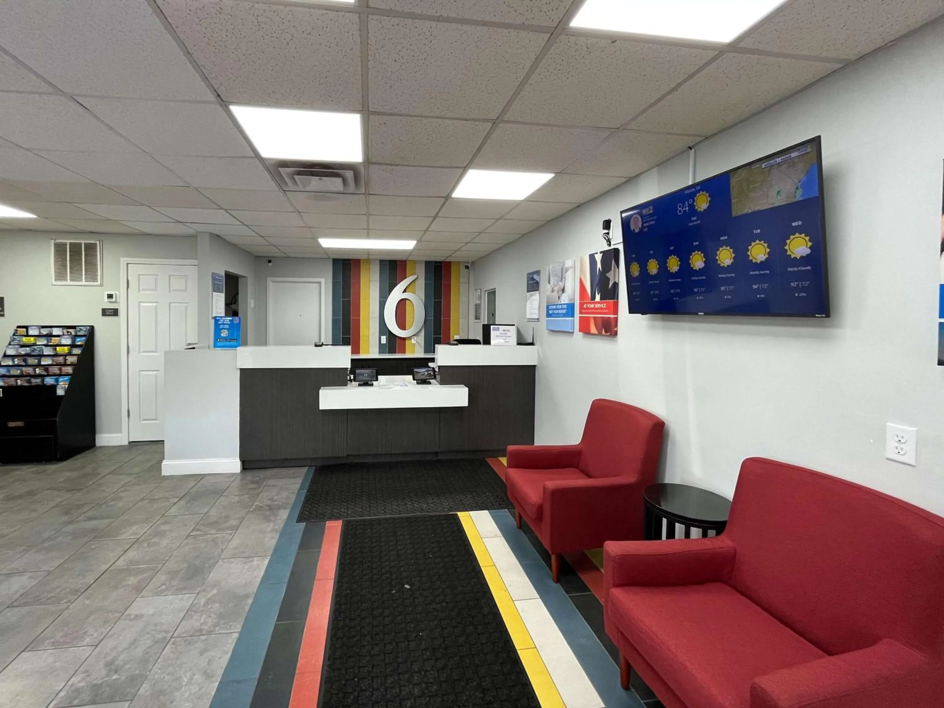 Lobby or reception in Motel 6-Lafayette, IN