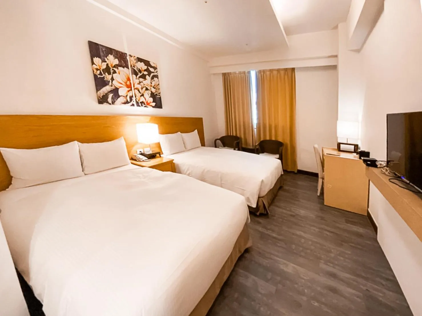 Photo of the whole room, Bed in Guide Education Culture Hotel Kaohsiung Museum of Fine Arts