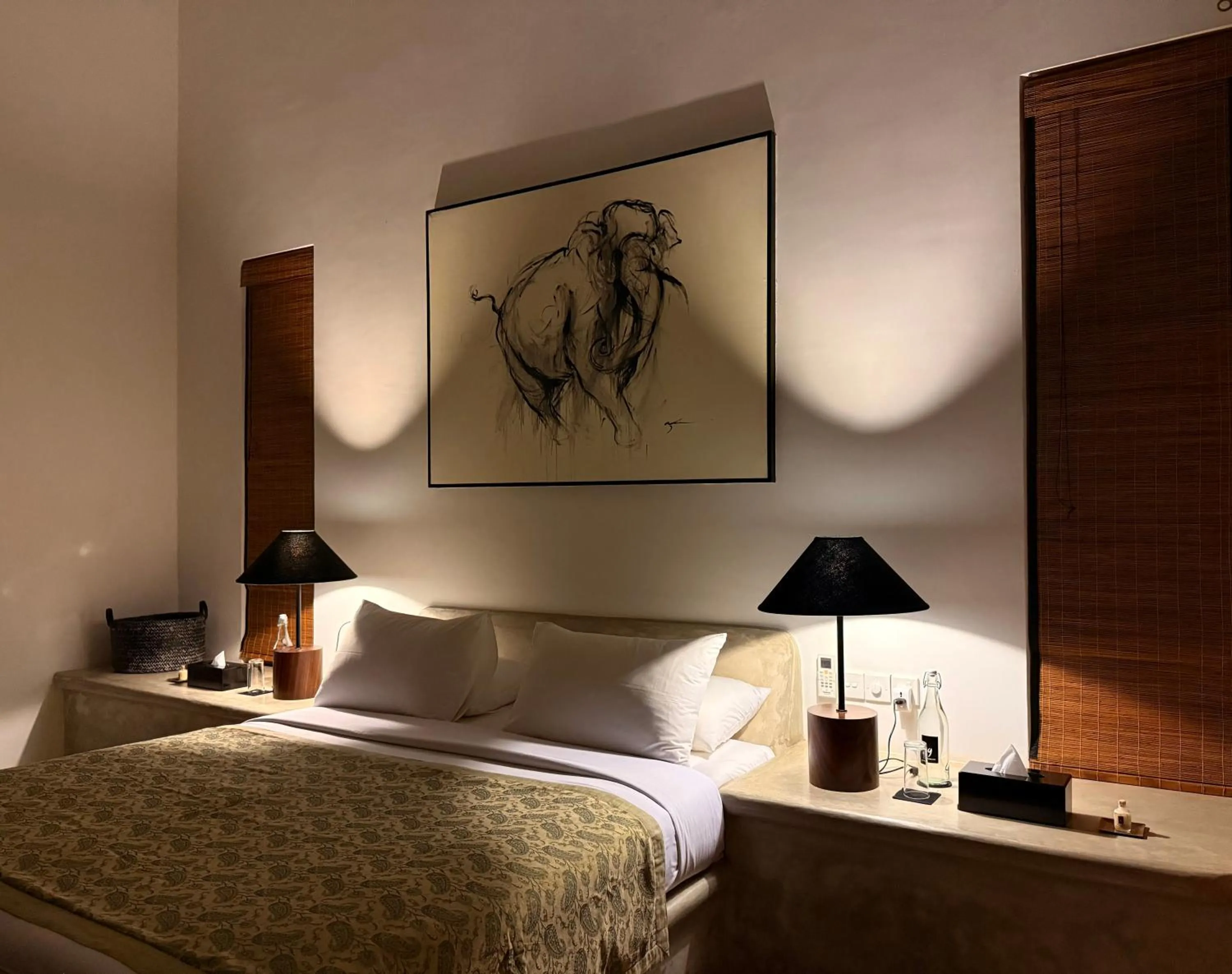 Decorative detail, Bed in Nyne Hotels Mayur Lodge - Yala - All Inclusive