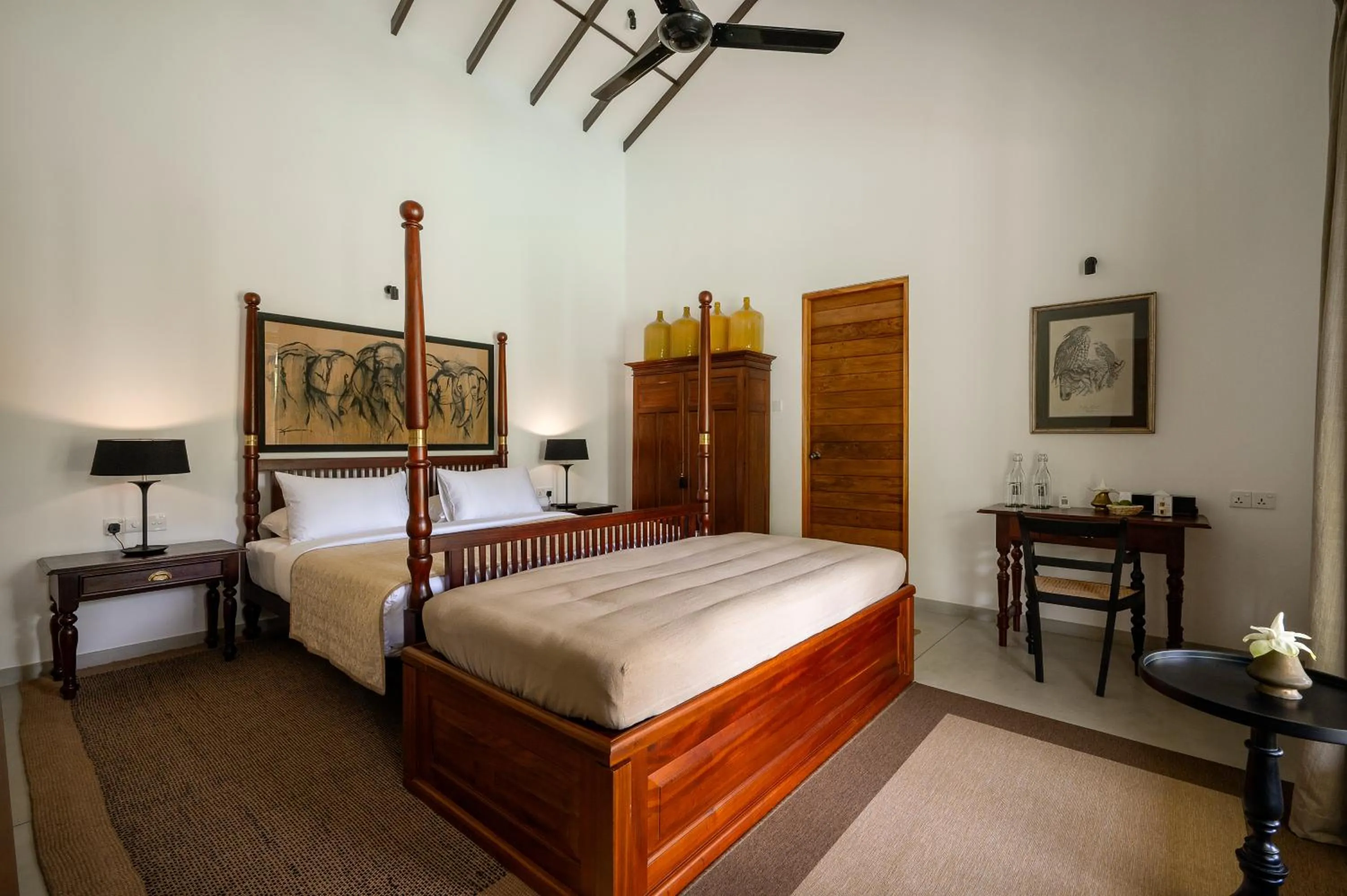 Bedroom, Bed in Nyne Hotels Mayur Lodge - Yala - All Inclusive