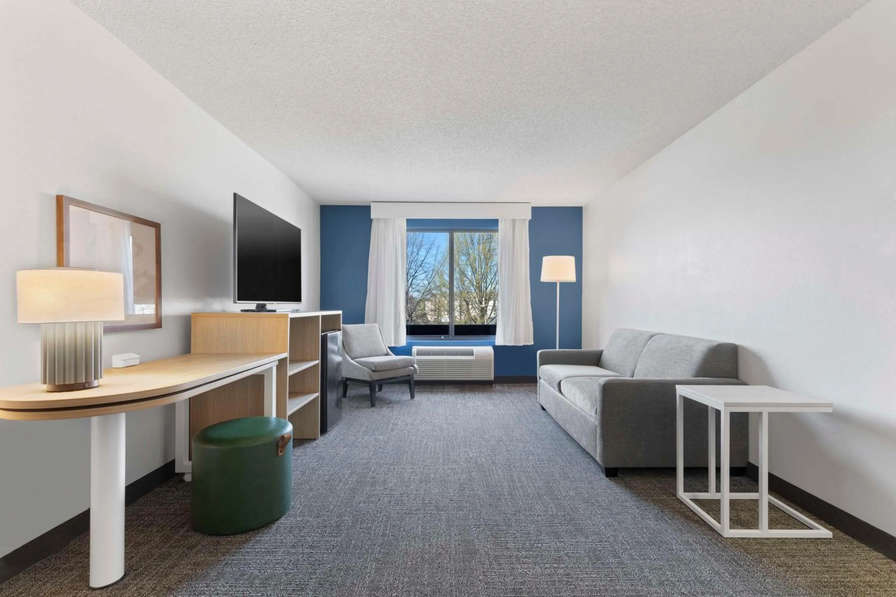 Living room in Wingate by Wyndham Greensboro