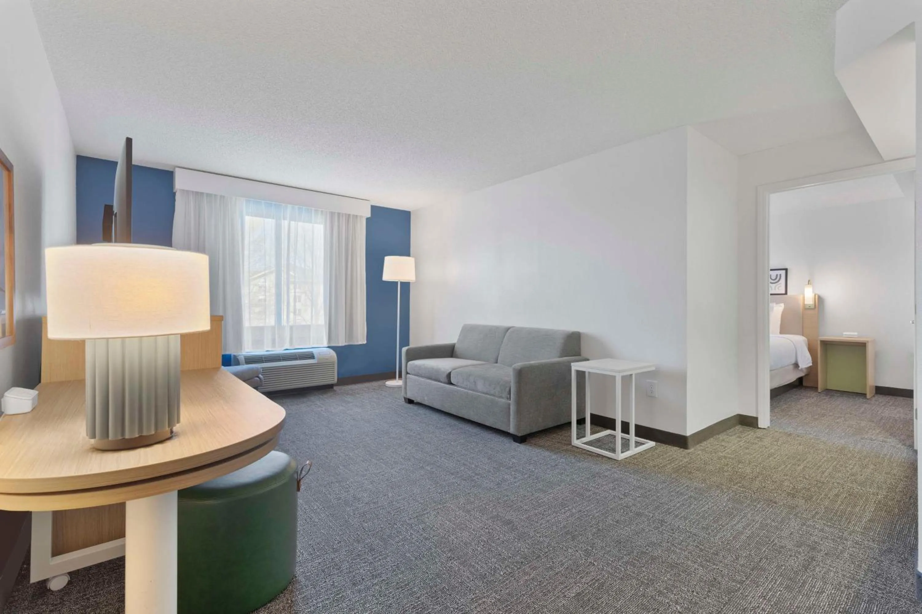 Living room, Bed in Wingate by Wyndham Greensboro