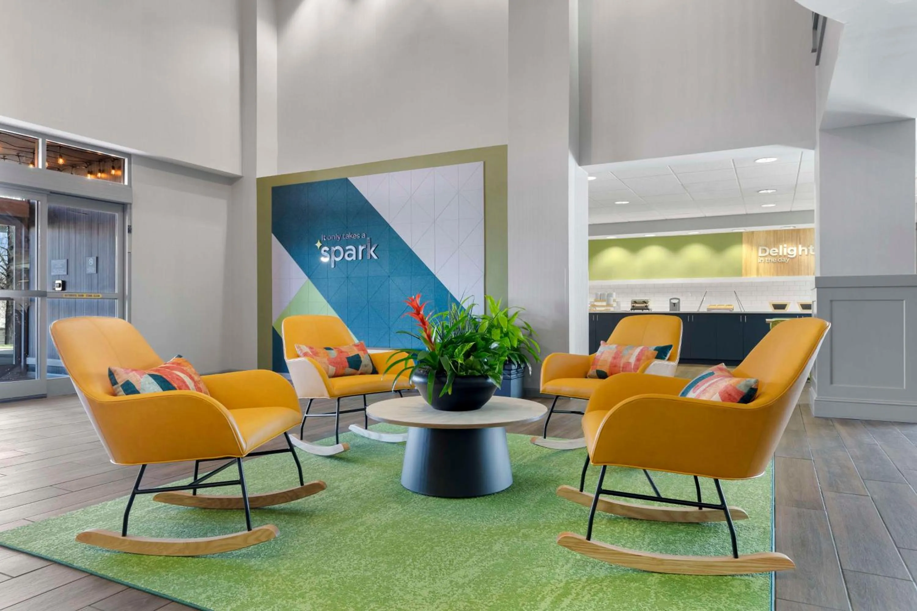 Lobby or reception in Wingate by Wyndham Greensboro