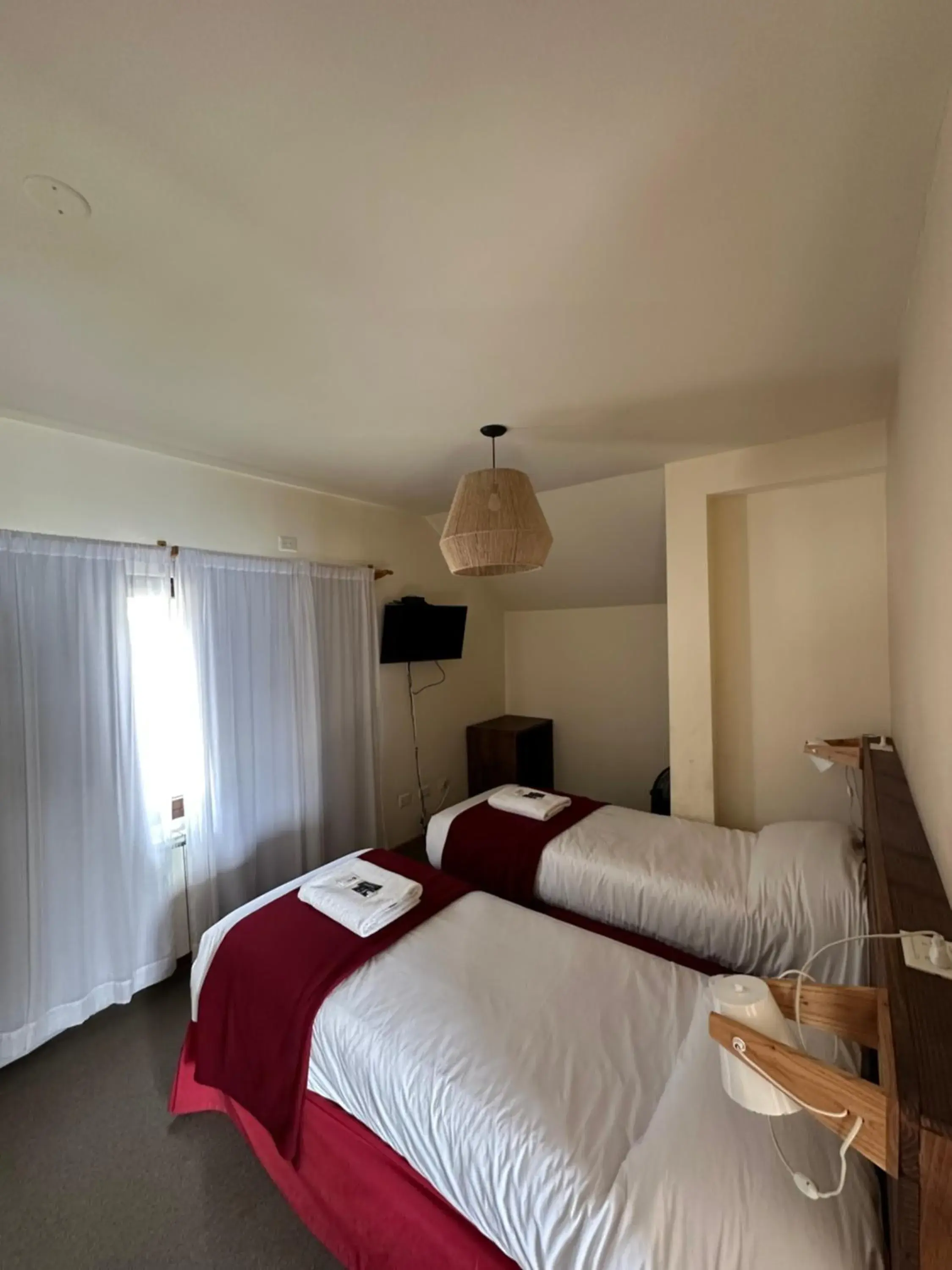 Twin Room in Hosteria Ventus Patagonia Twin Room in Hosteria Ventus Patagonia