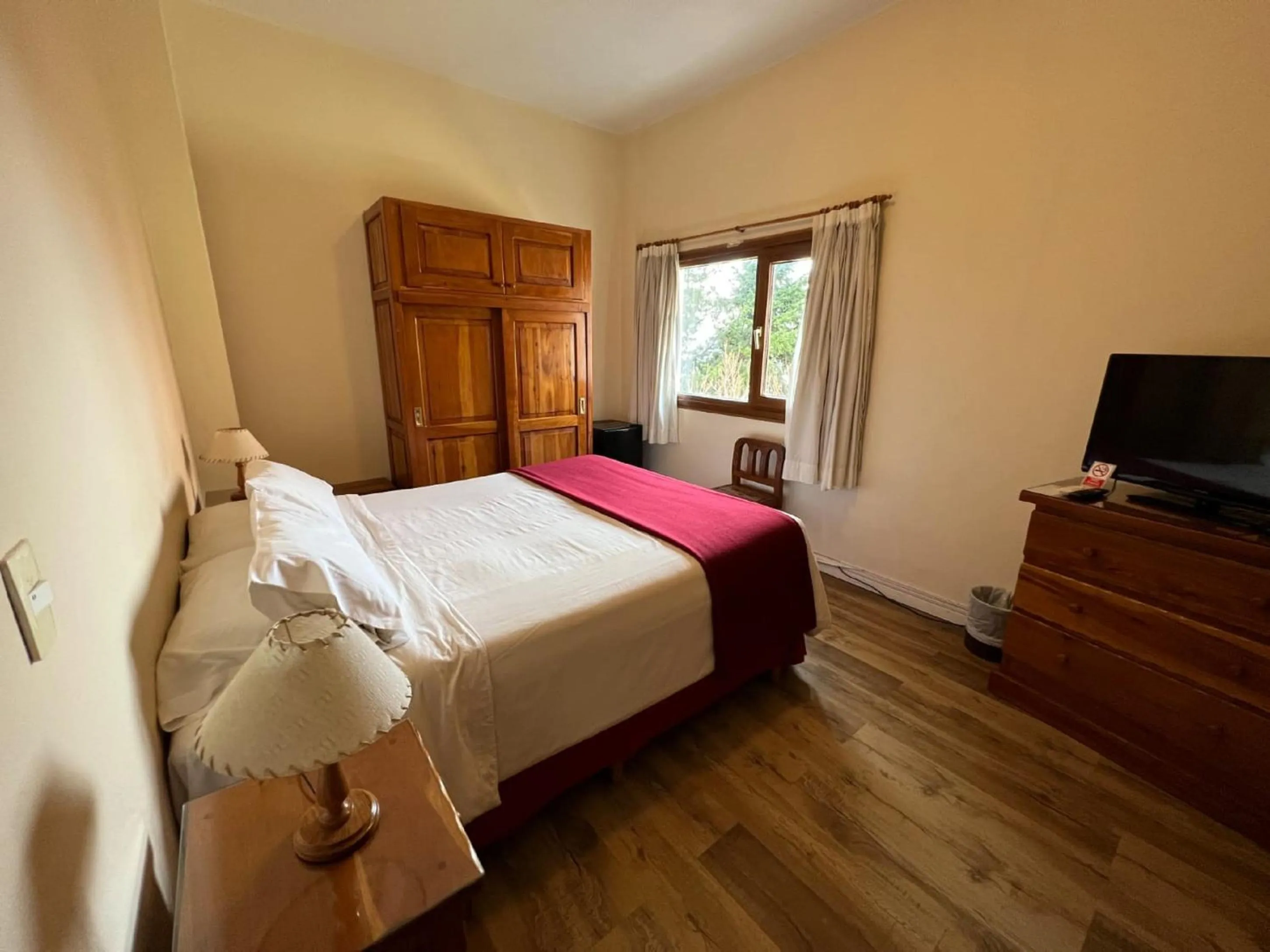 Bedroom, Bed in Hosteria Ventus Patagonia