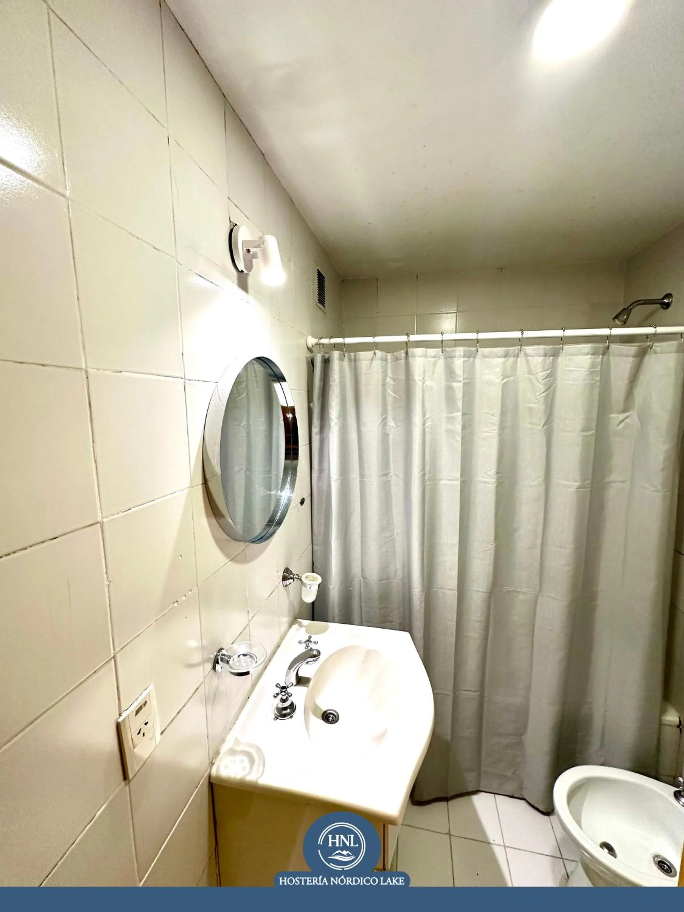 Bathroom in Hosteria Ventus Patagonia