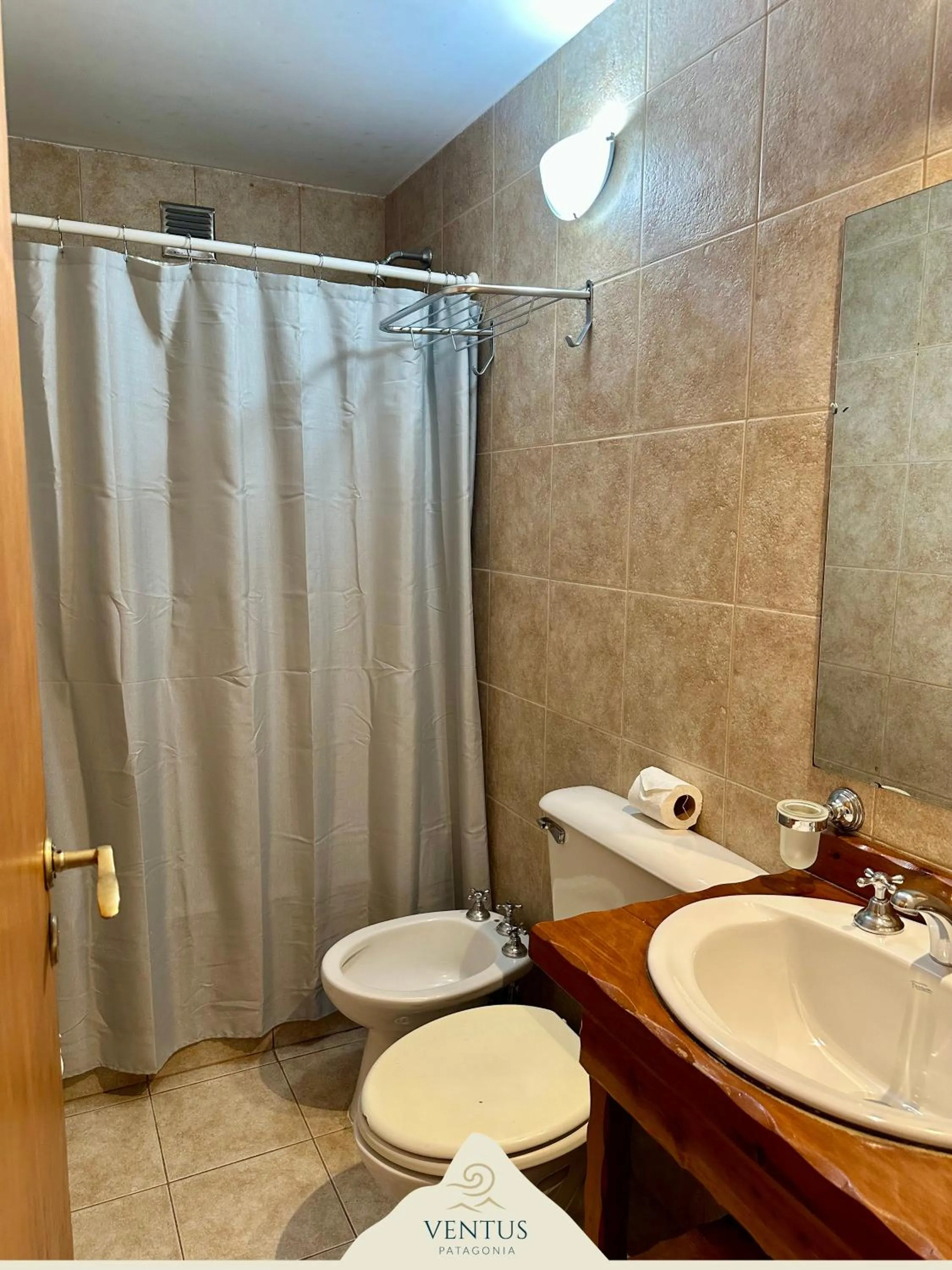 Bathroom in Hosteria Ventus Patagonia