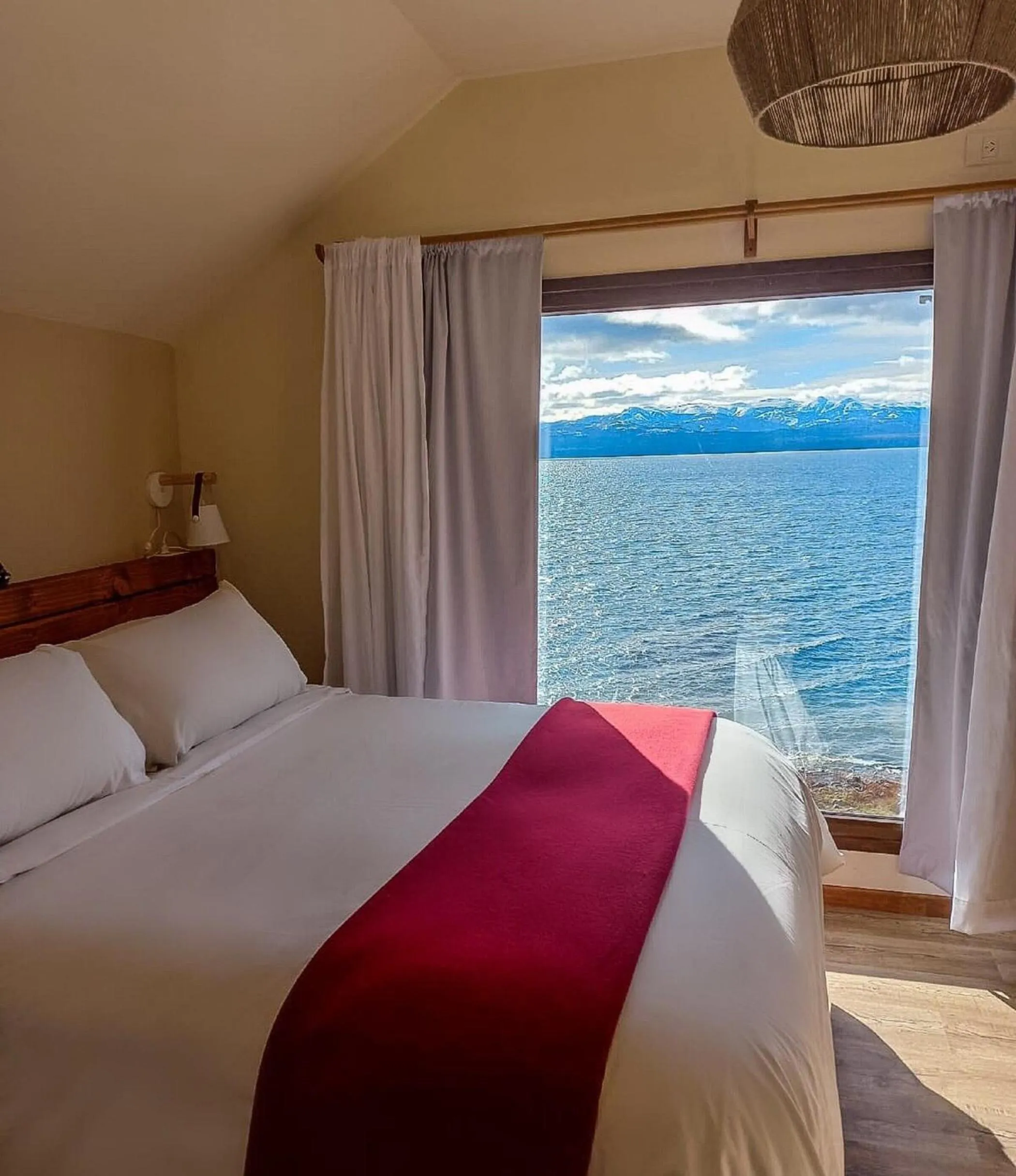 Bedroom, Bed in Hosteria Ventus Patagonia