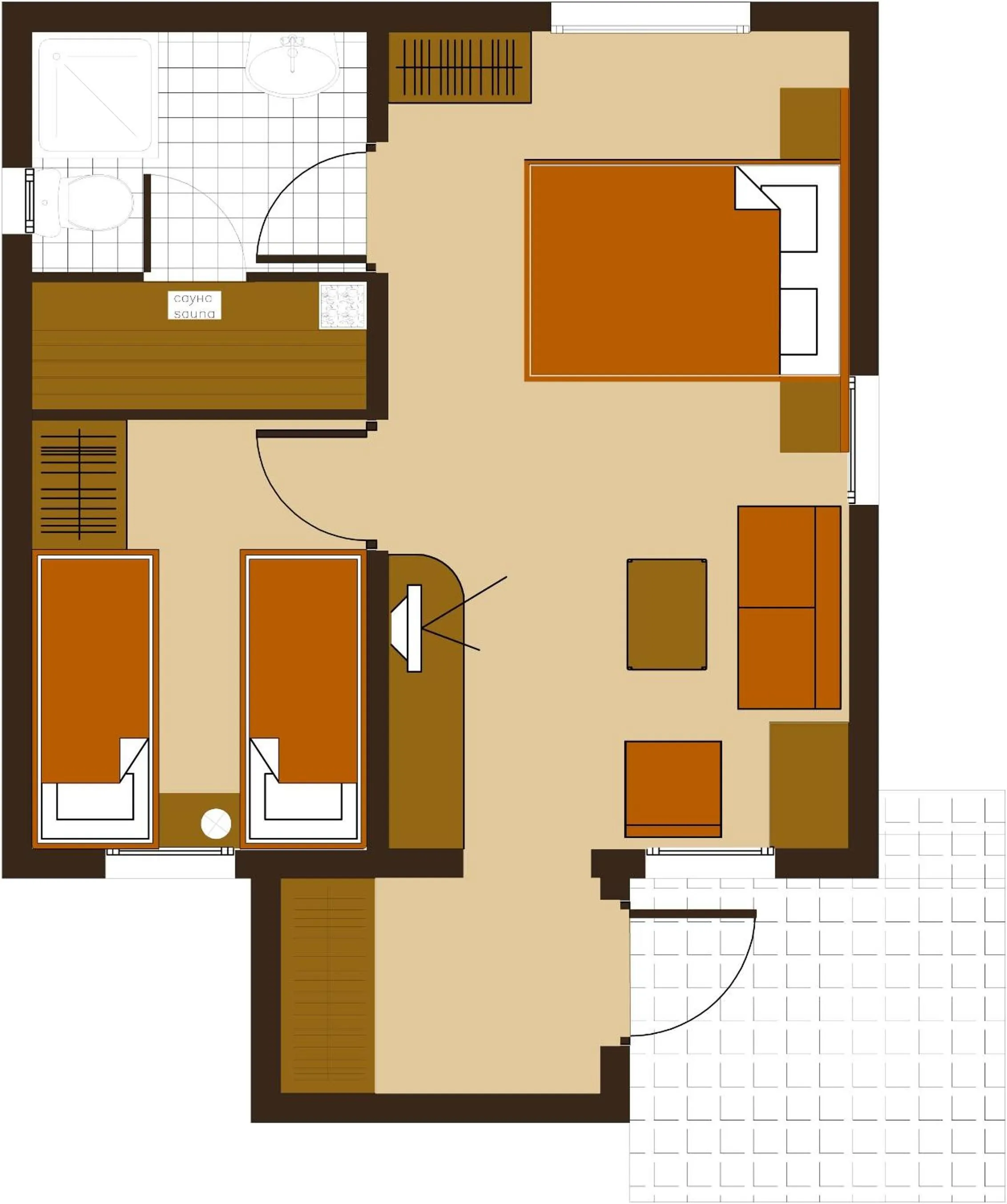 Toilet in Alpin Borovets, Алпин Боровец