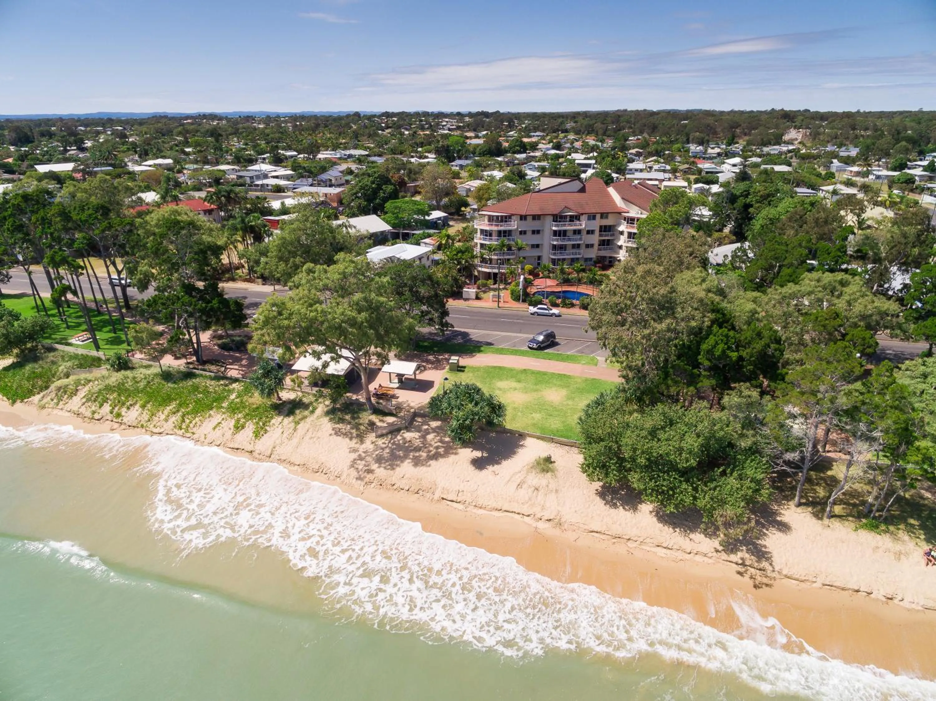 Bird's eye view in Charlton on The Esplanade