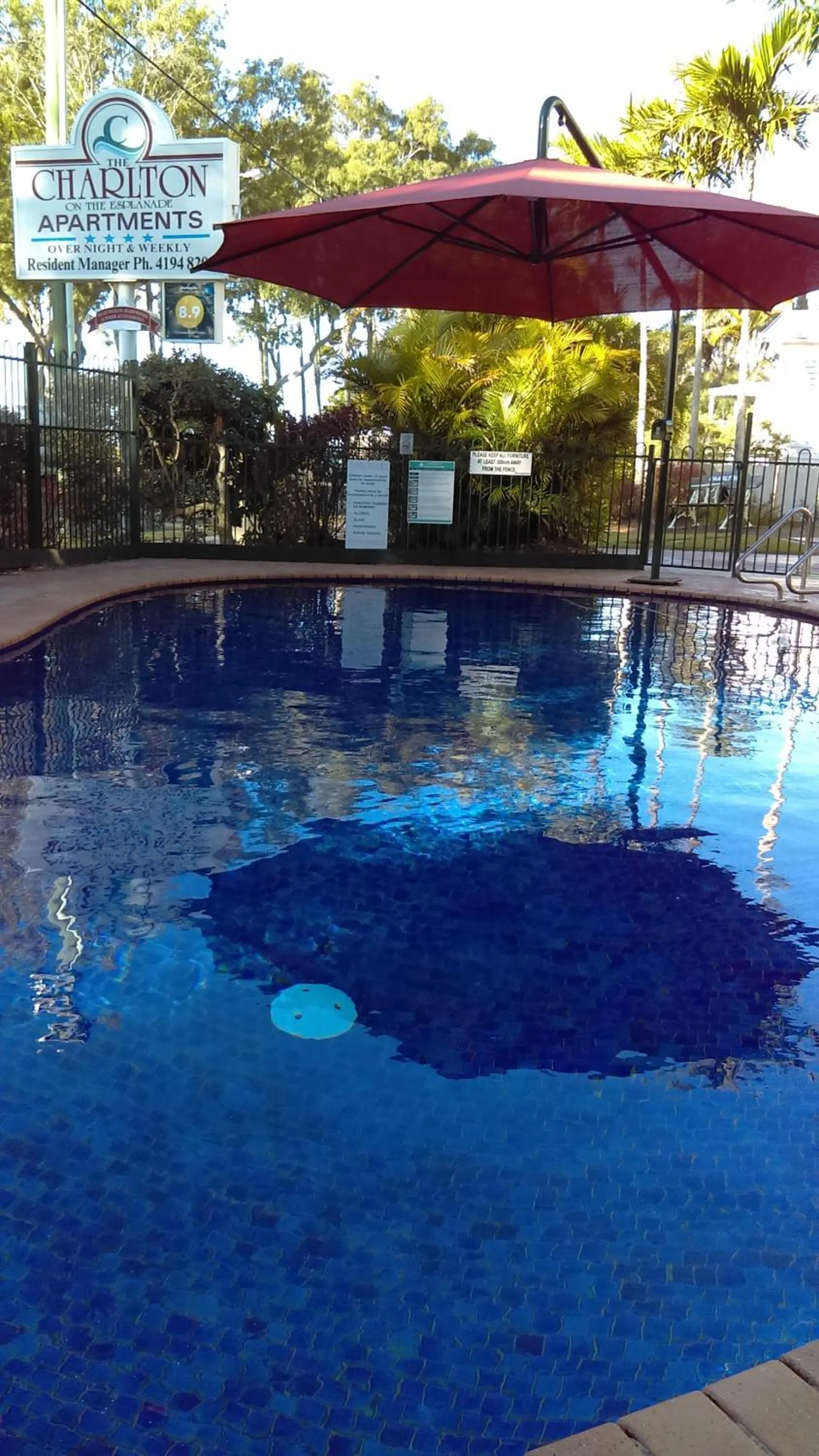 Swimming pool in Charlton on The Esplanade