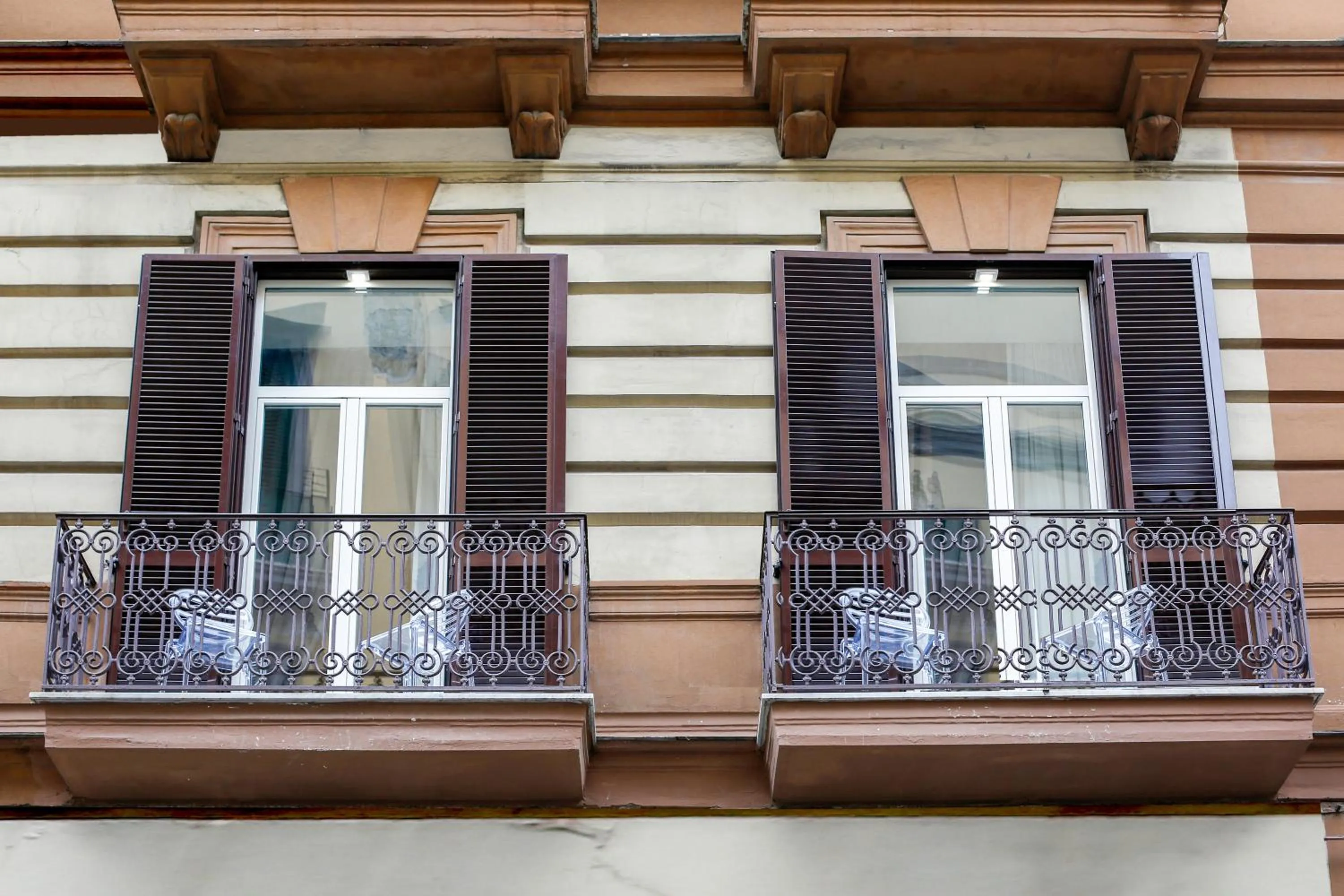 Facade/entrance in La Fontanina Suites