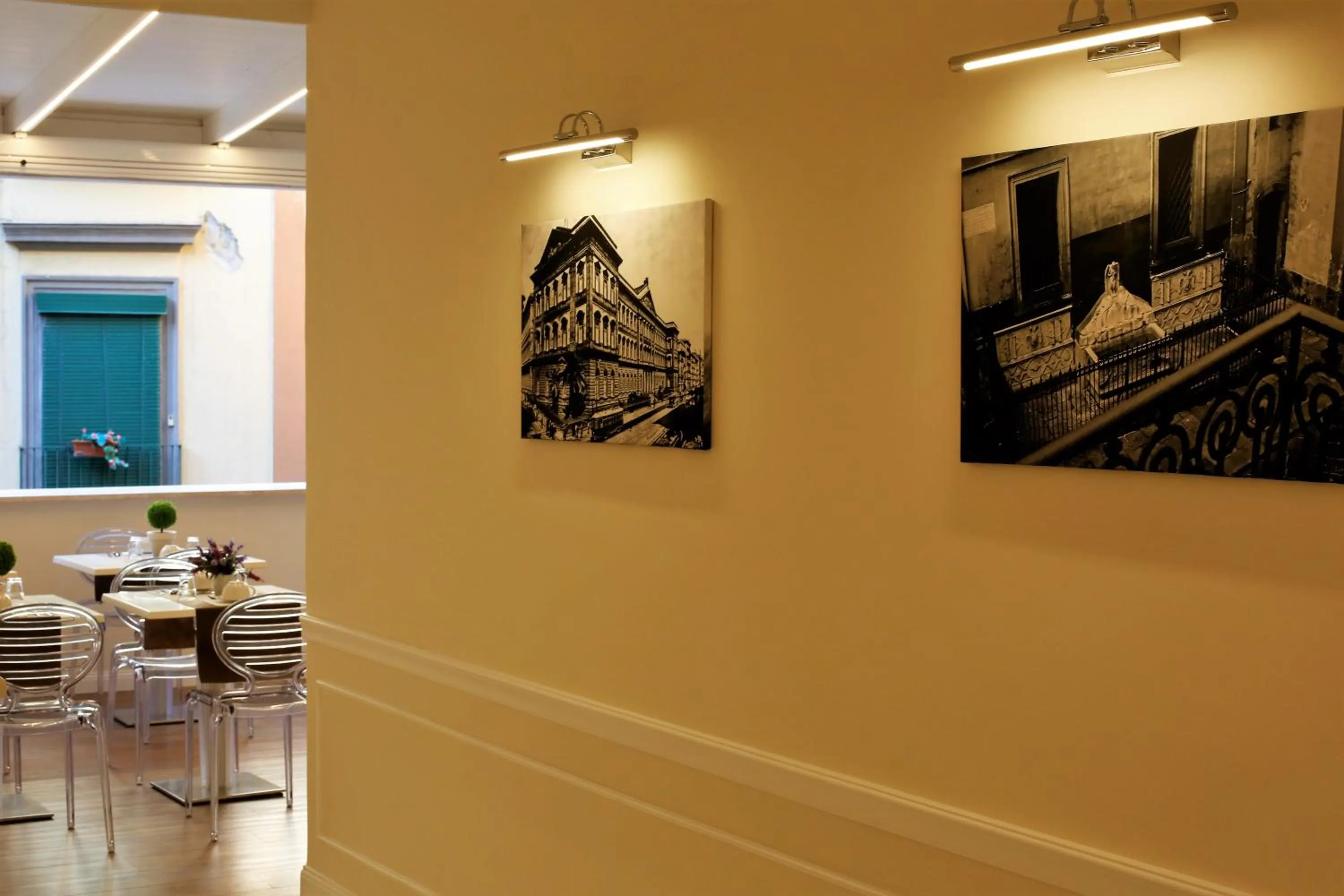 Lobby or reception in La Fontanina Suites