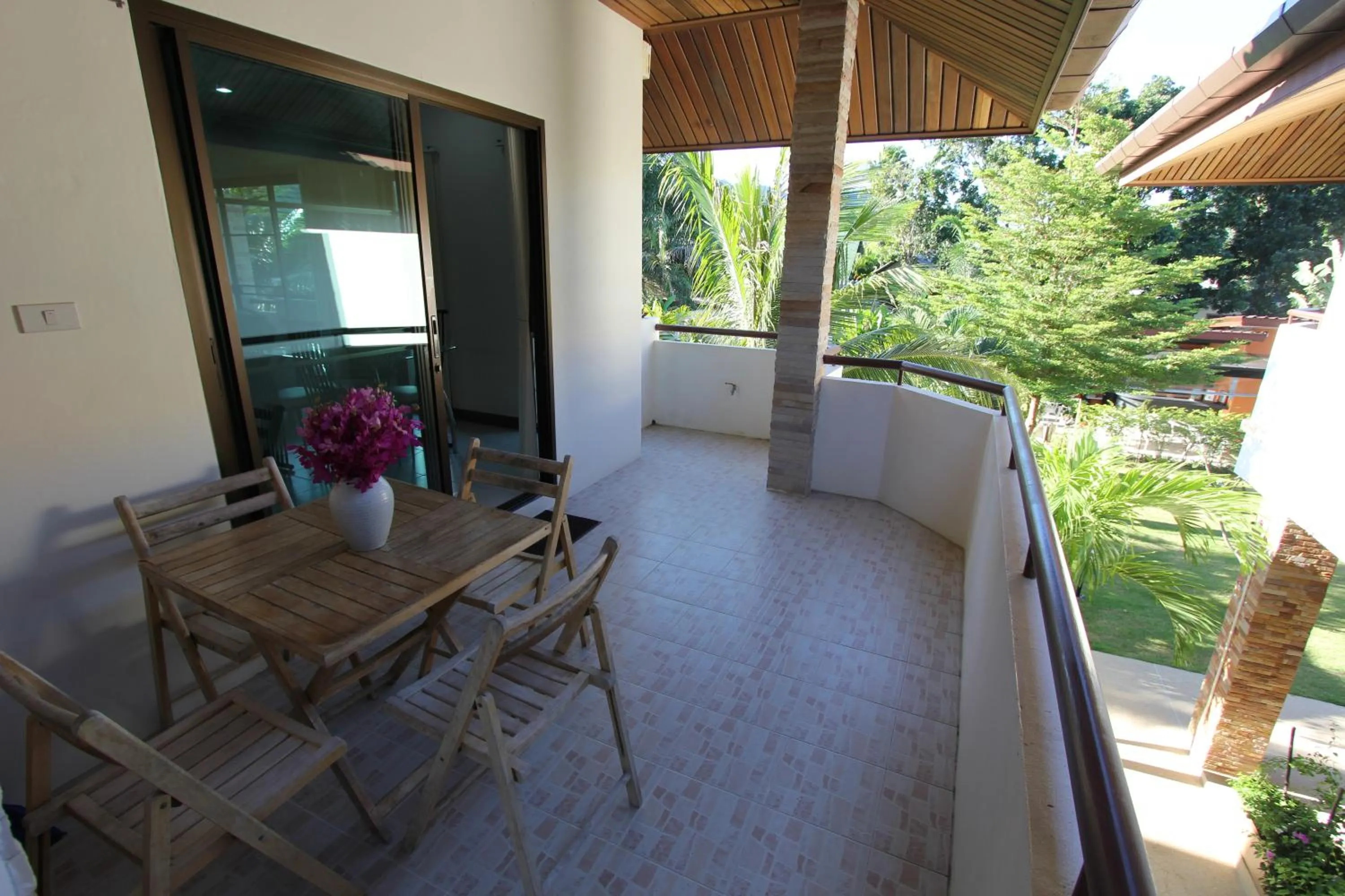 Balcony/Terrace in Babylon Pool Villas