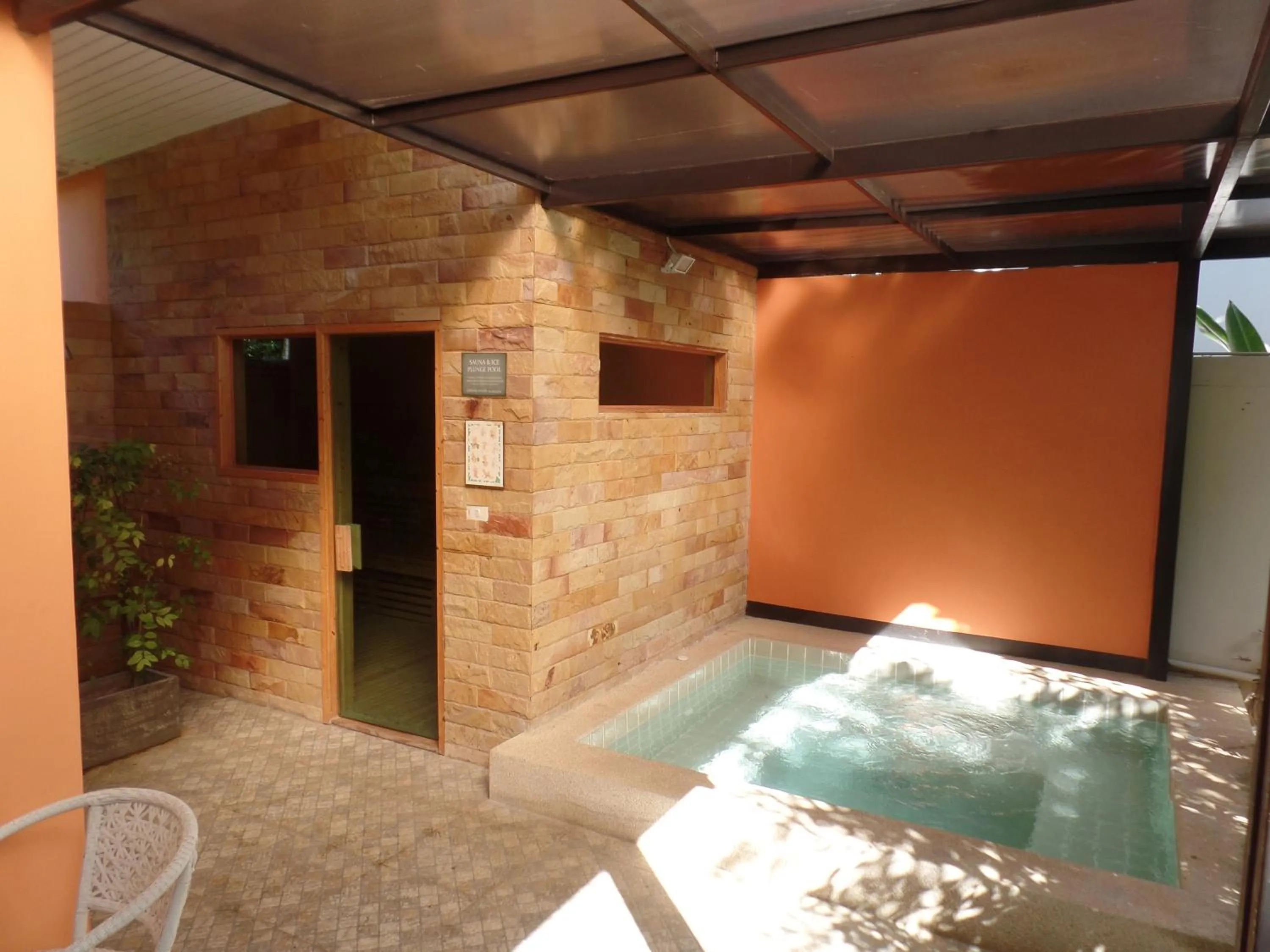 Sauna in Babylon Pool Villas