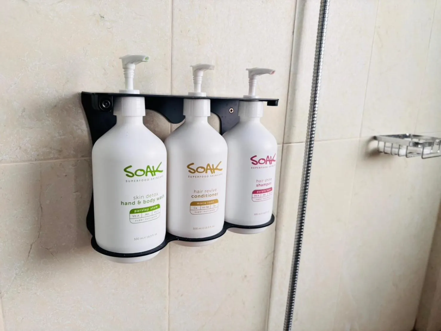 Shower in Arawan Beach Resort Krabi