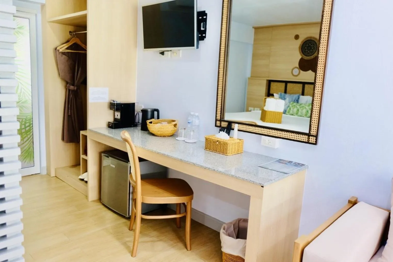 wardrobe in Arawan Beach Resort Krabi