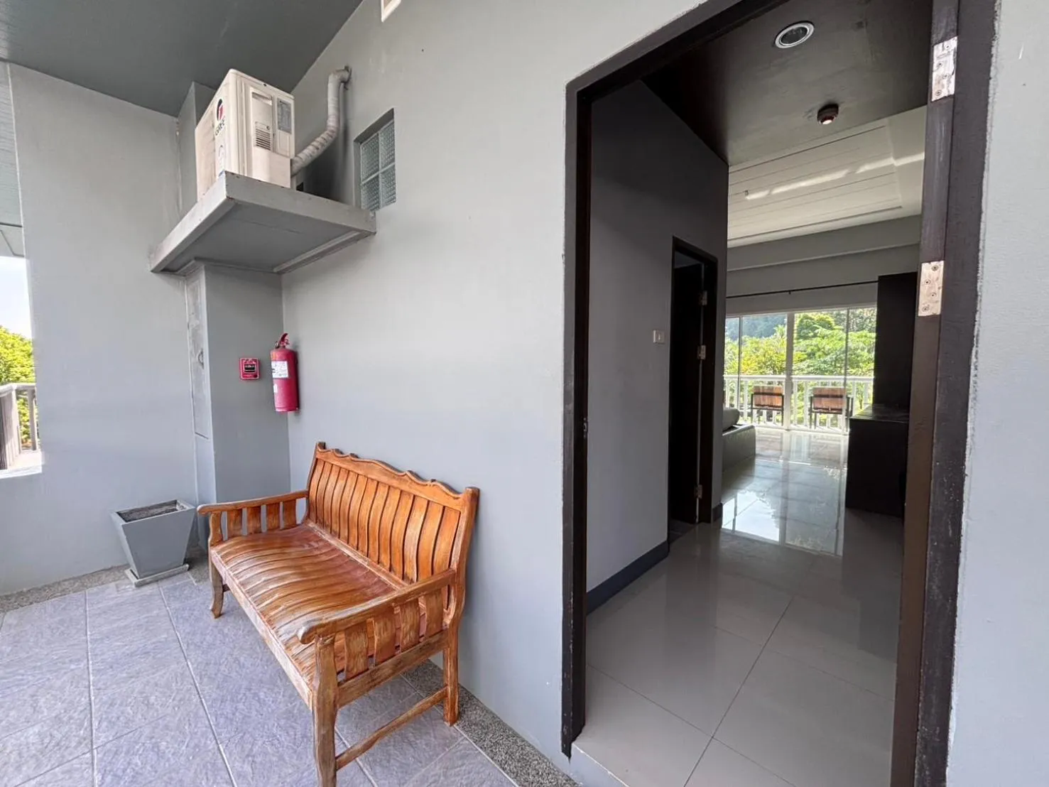 Balcony/Terrace in Arawan Beach Resort Krabi