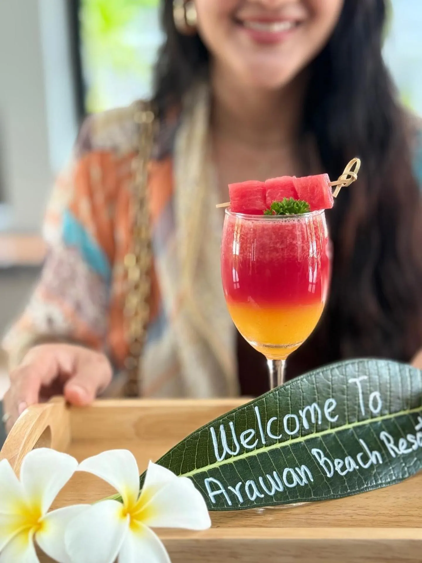 Food and drinks in Arawan Beach Resort Krabi