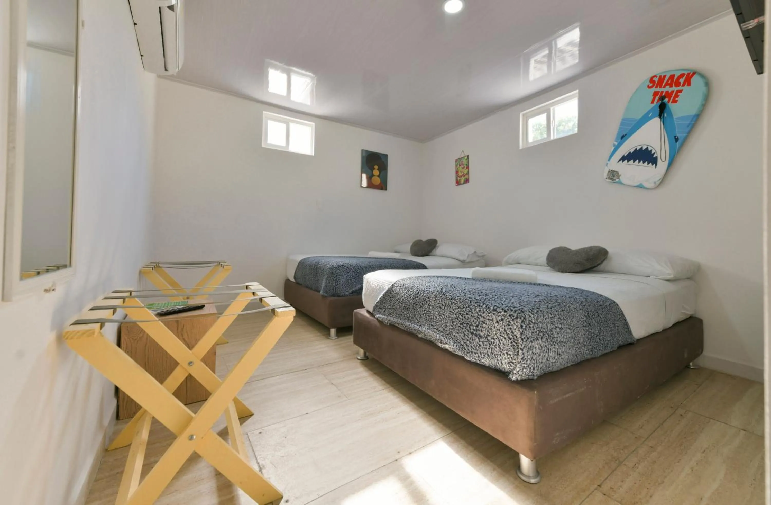 Bed in Hotel Las Lunas