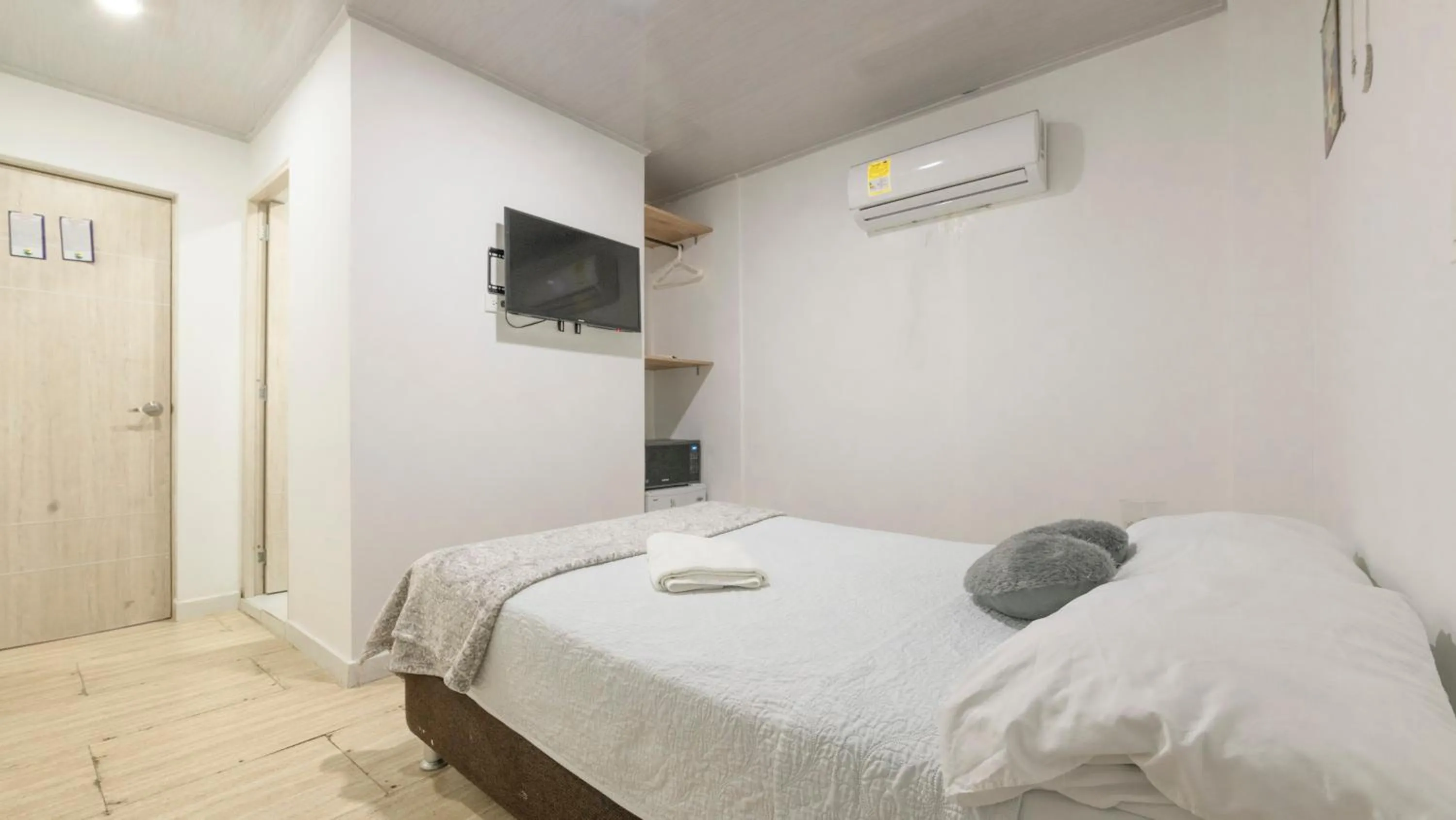 Bed in Hotel Las Lunas