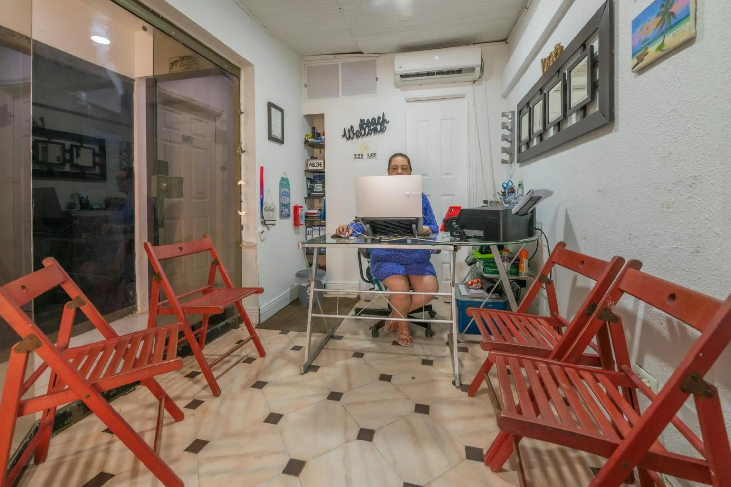 Lobby or reception in Hotel Las Lunas