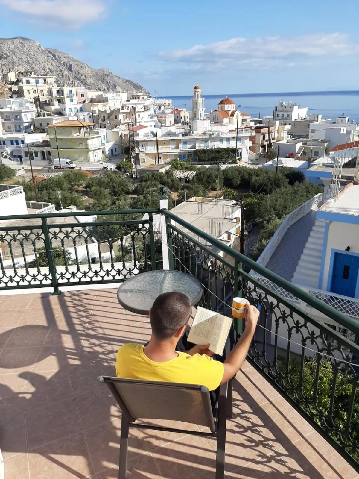 View (from property/room) in Nikos Hotel