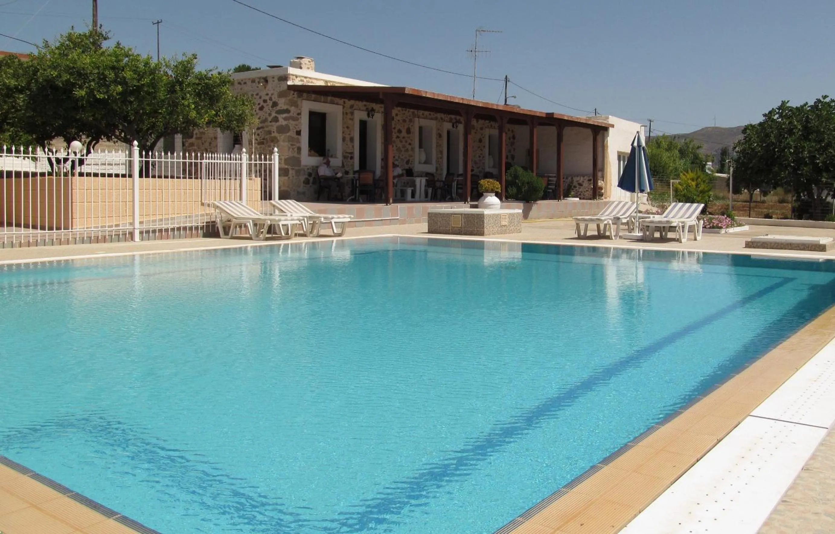 Swimming pool in Paraschos Studios Kos