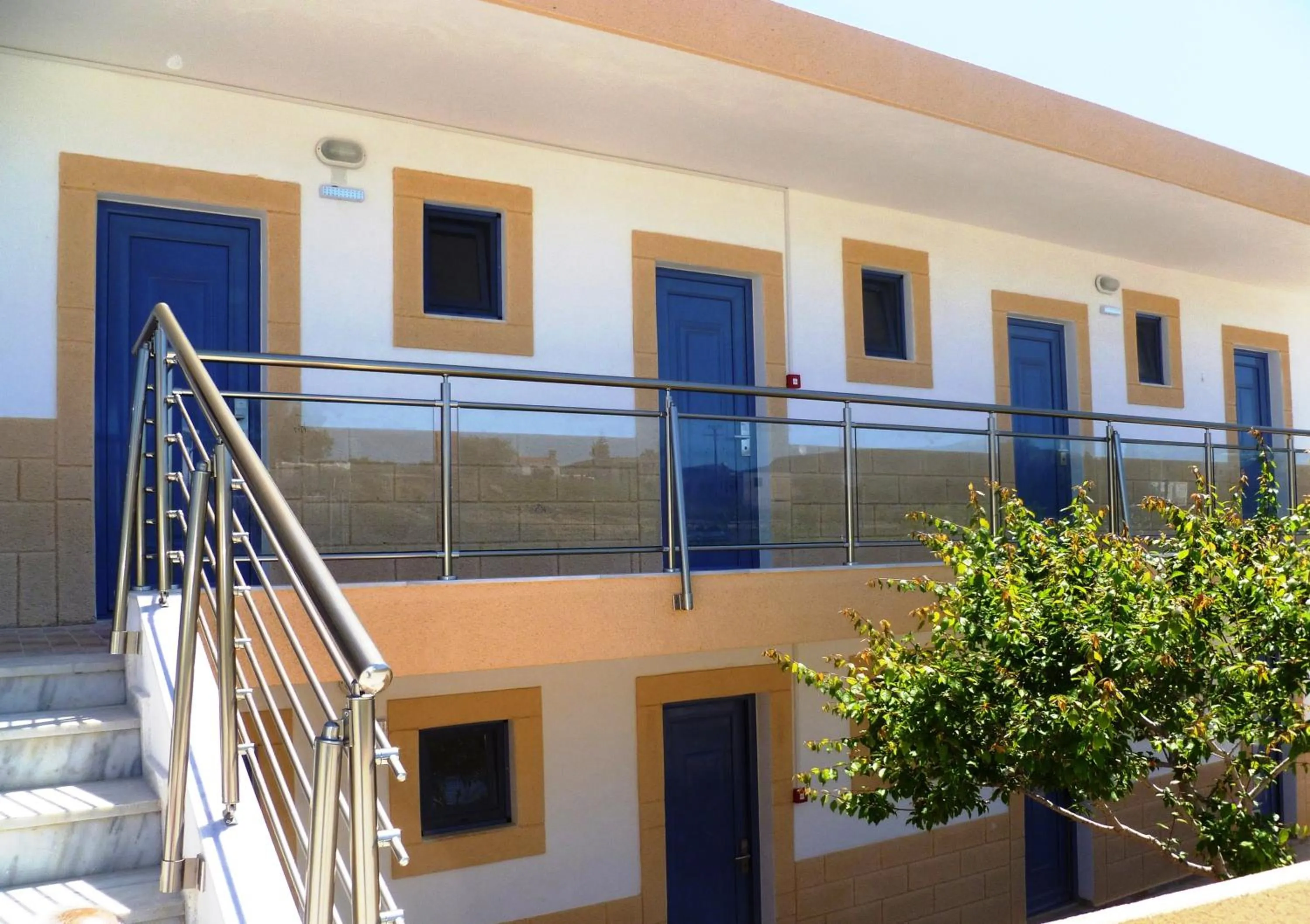 Facade/entrance in Paraschos Studios Kos