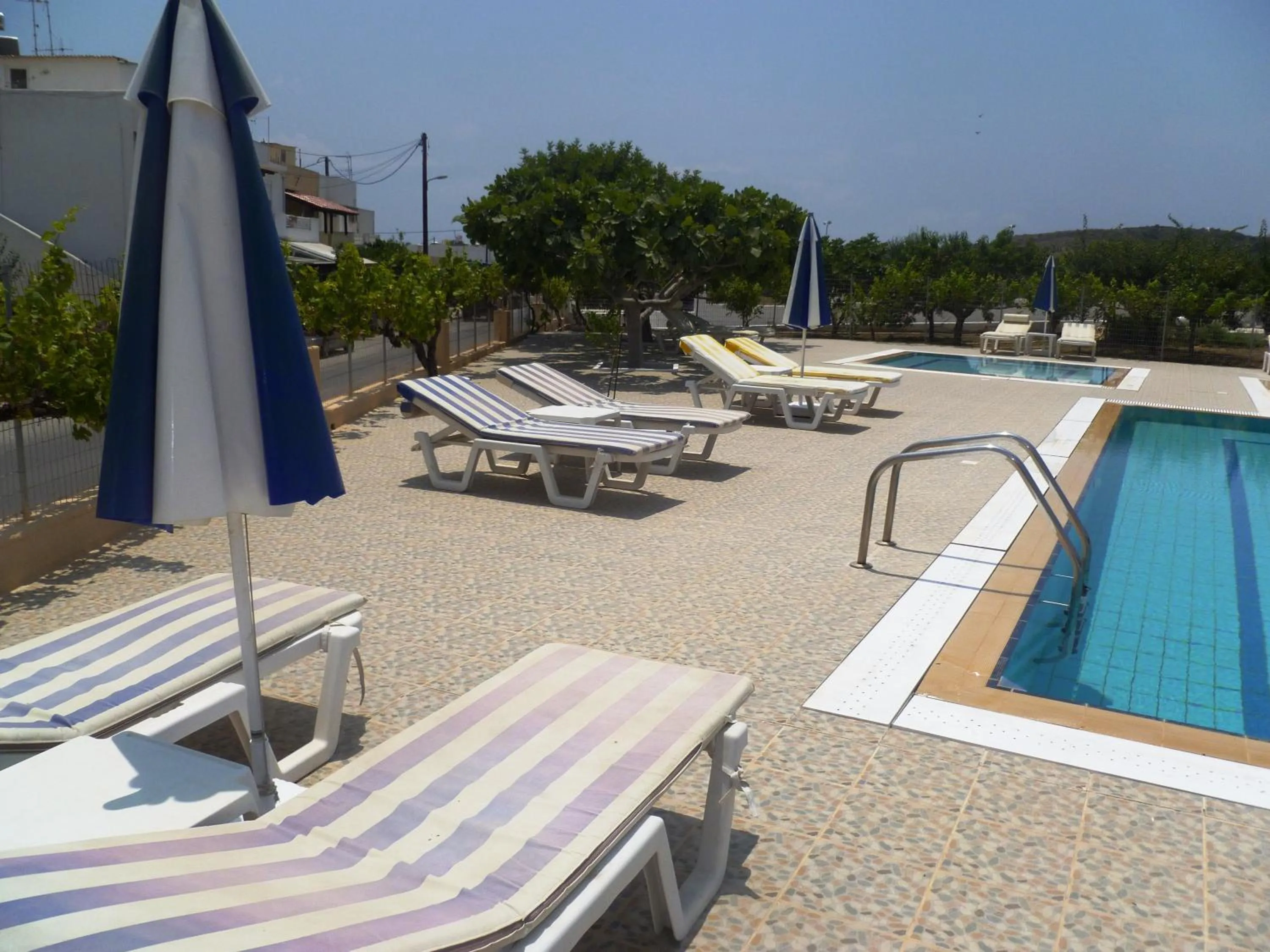 Swimming pool in Paraschos Studios Kos