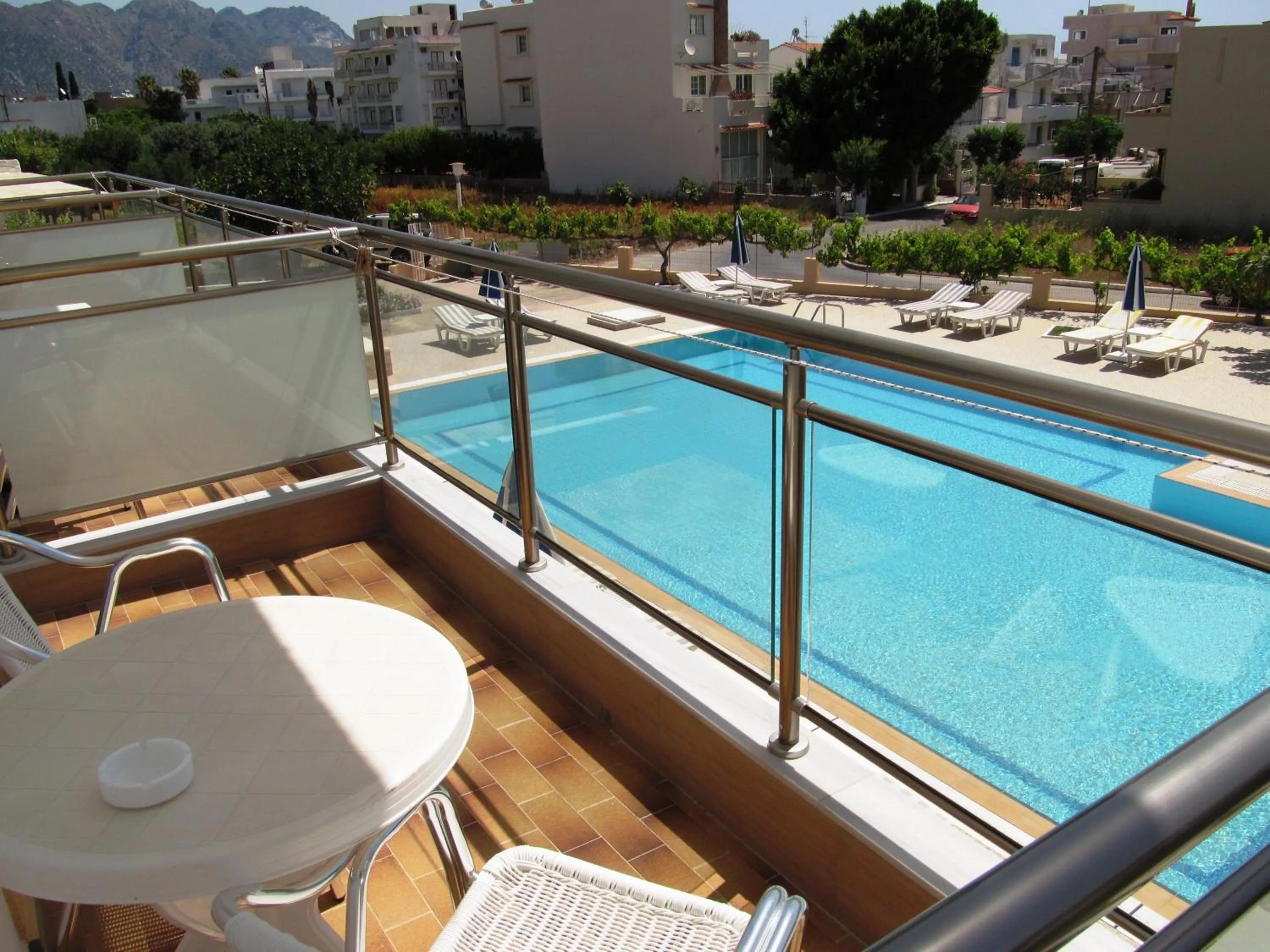 Balcony/Terrace in Paraschos Studios Kos