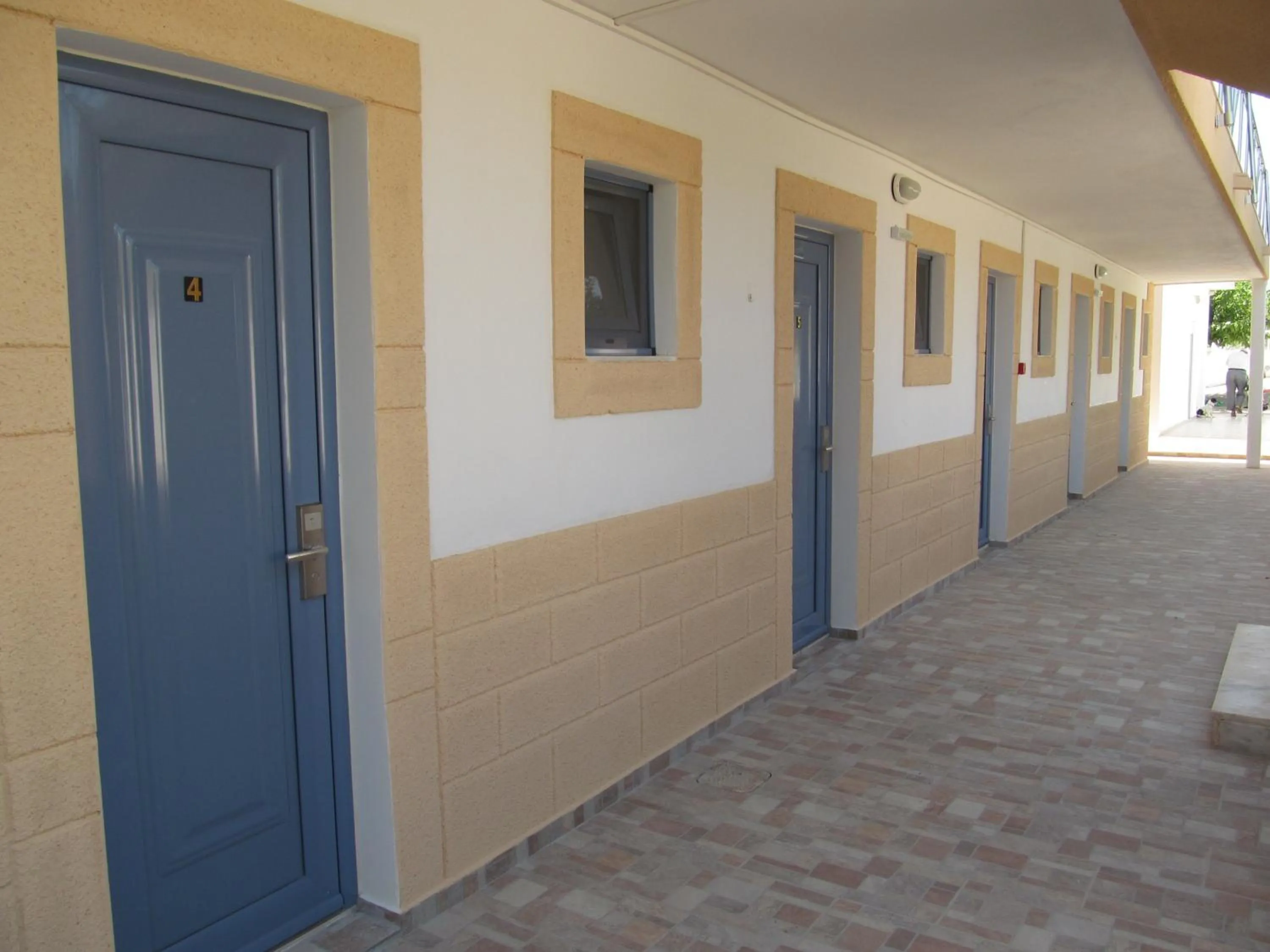 Facade/entrance in Paraschos Studios Kos