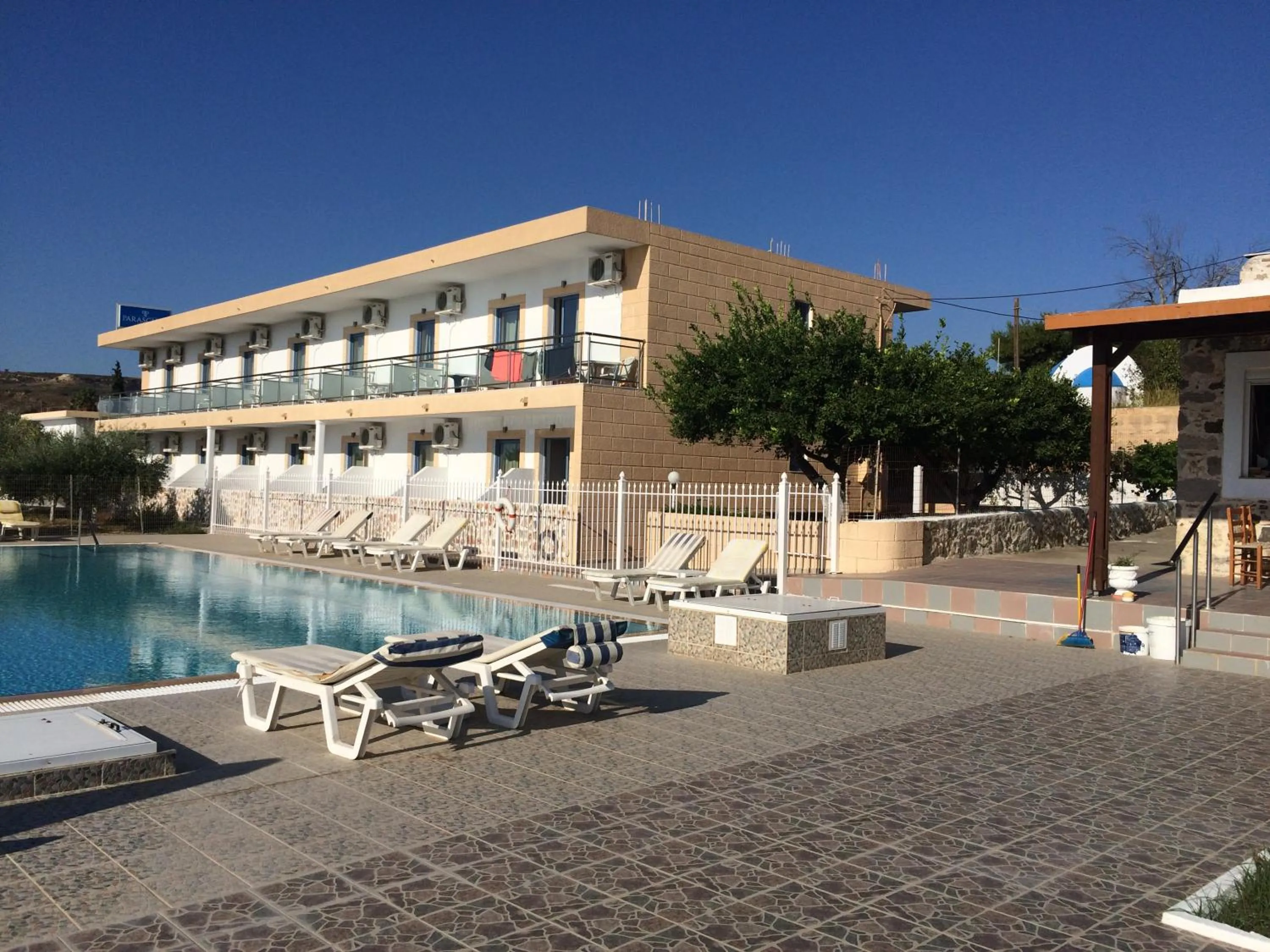 Floor plan in Paraschos Studios Kos