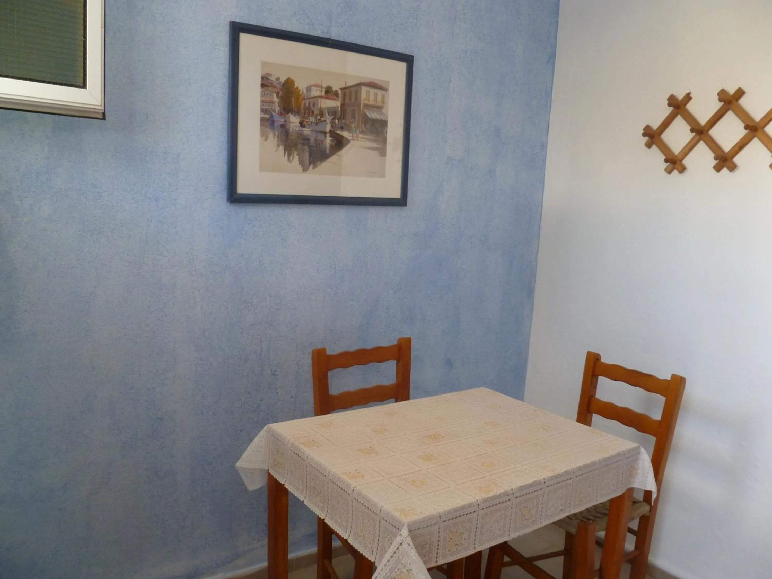 Kitchen or kitchenette in Paraschos Studios Kos