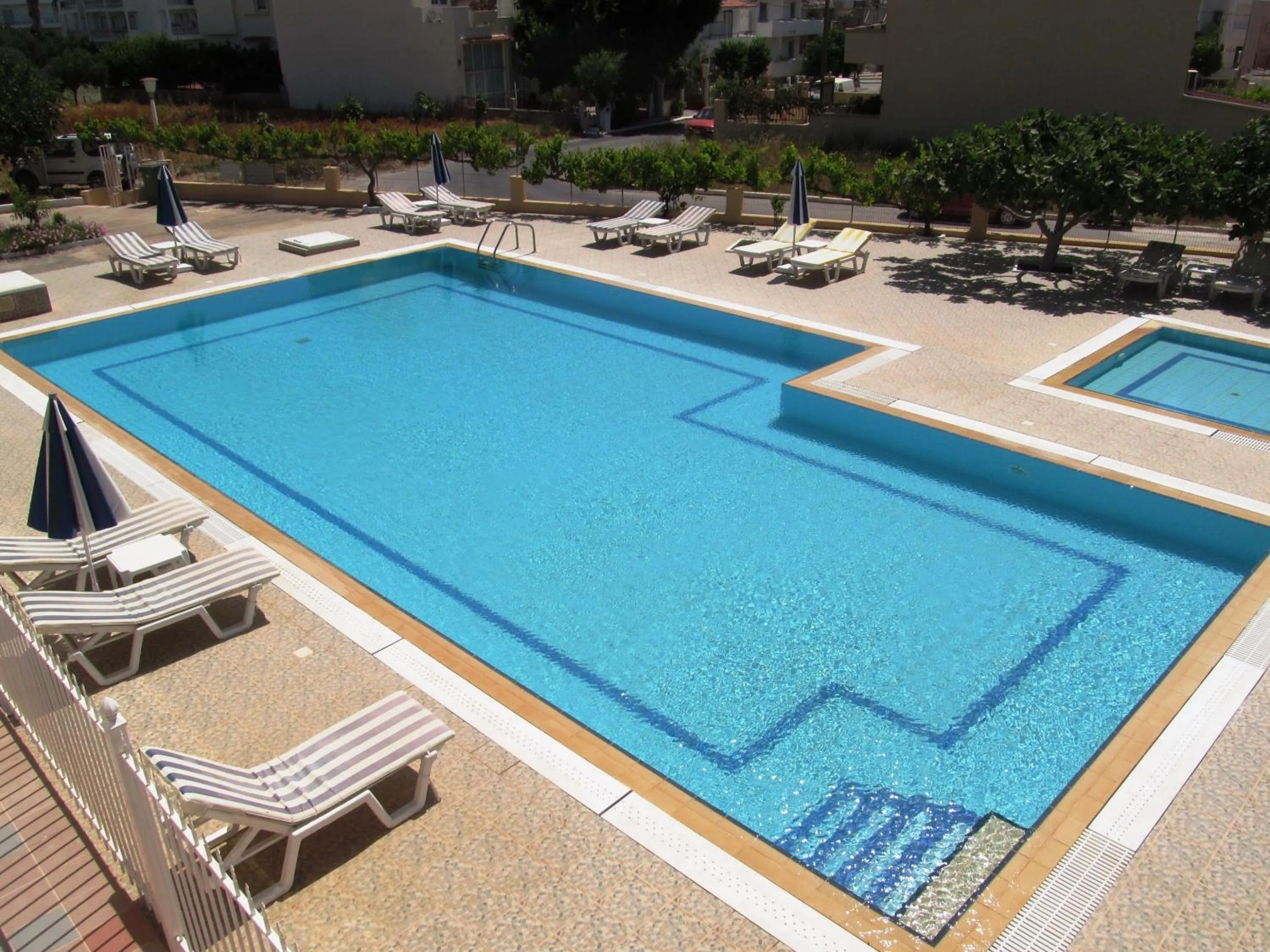 Swimming pool in Paraschos Studios Kos