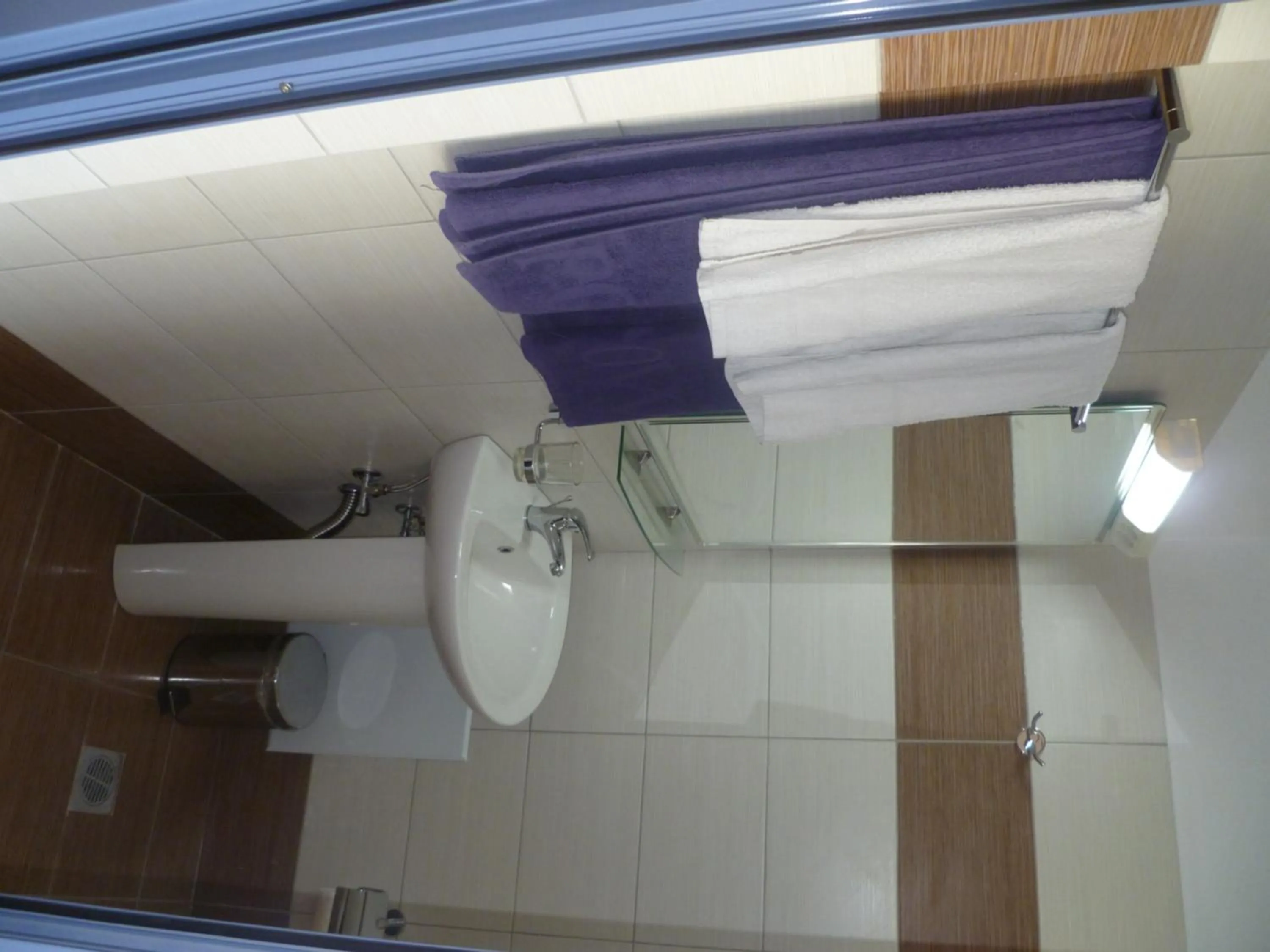 Bathroom in Paraschos Studios Kos