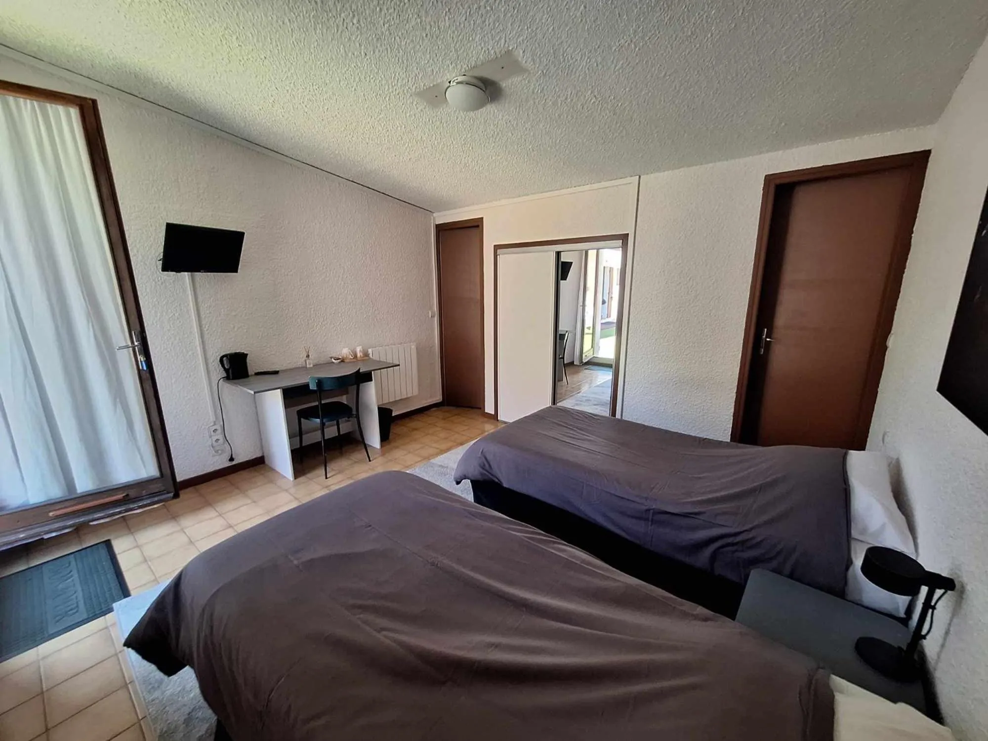 Bed in Hotel Le Connetable