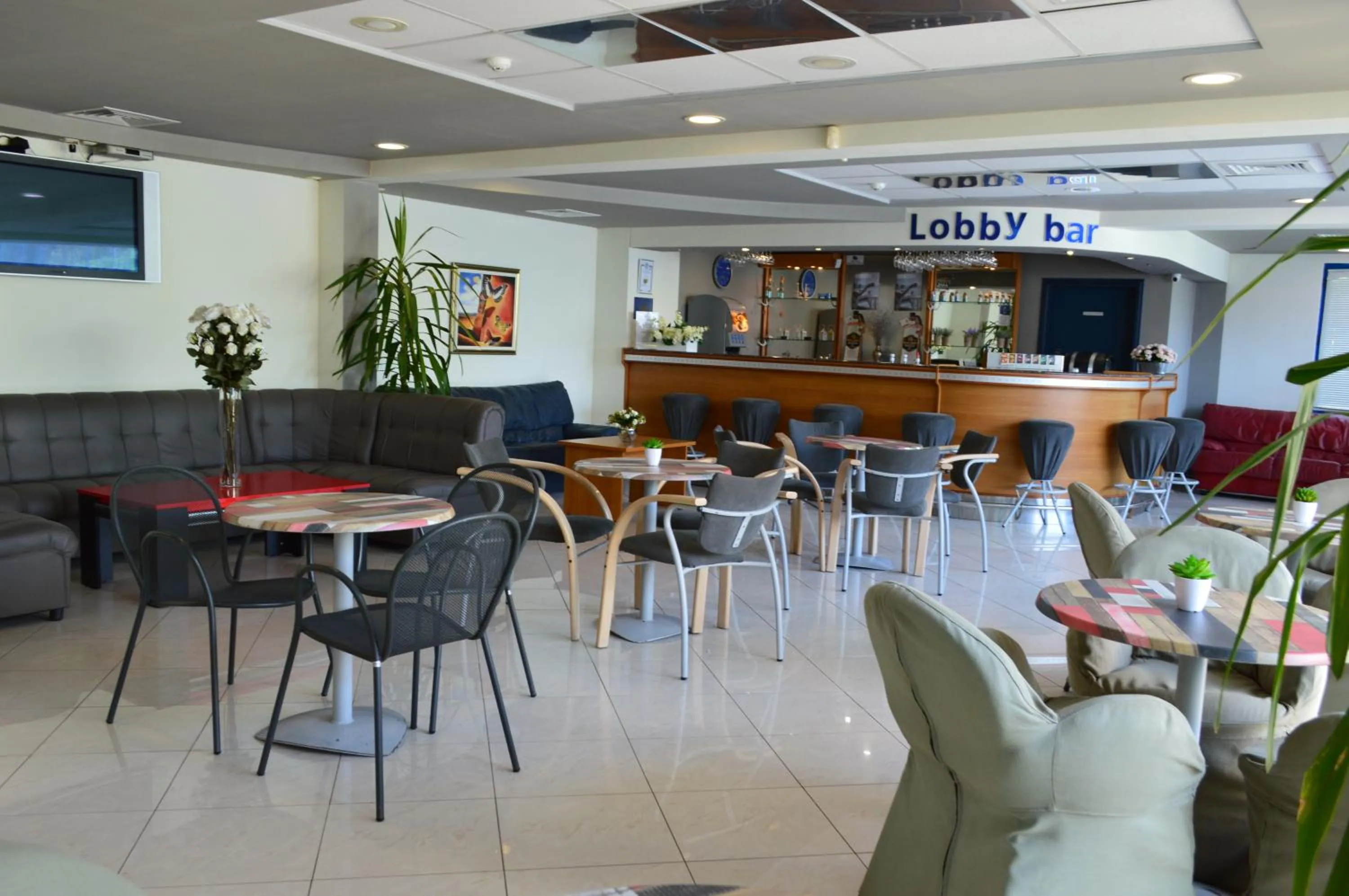 Lobby or reception in Aquamarine Hotel - All Inclusive