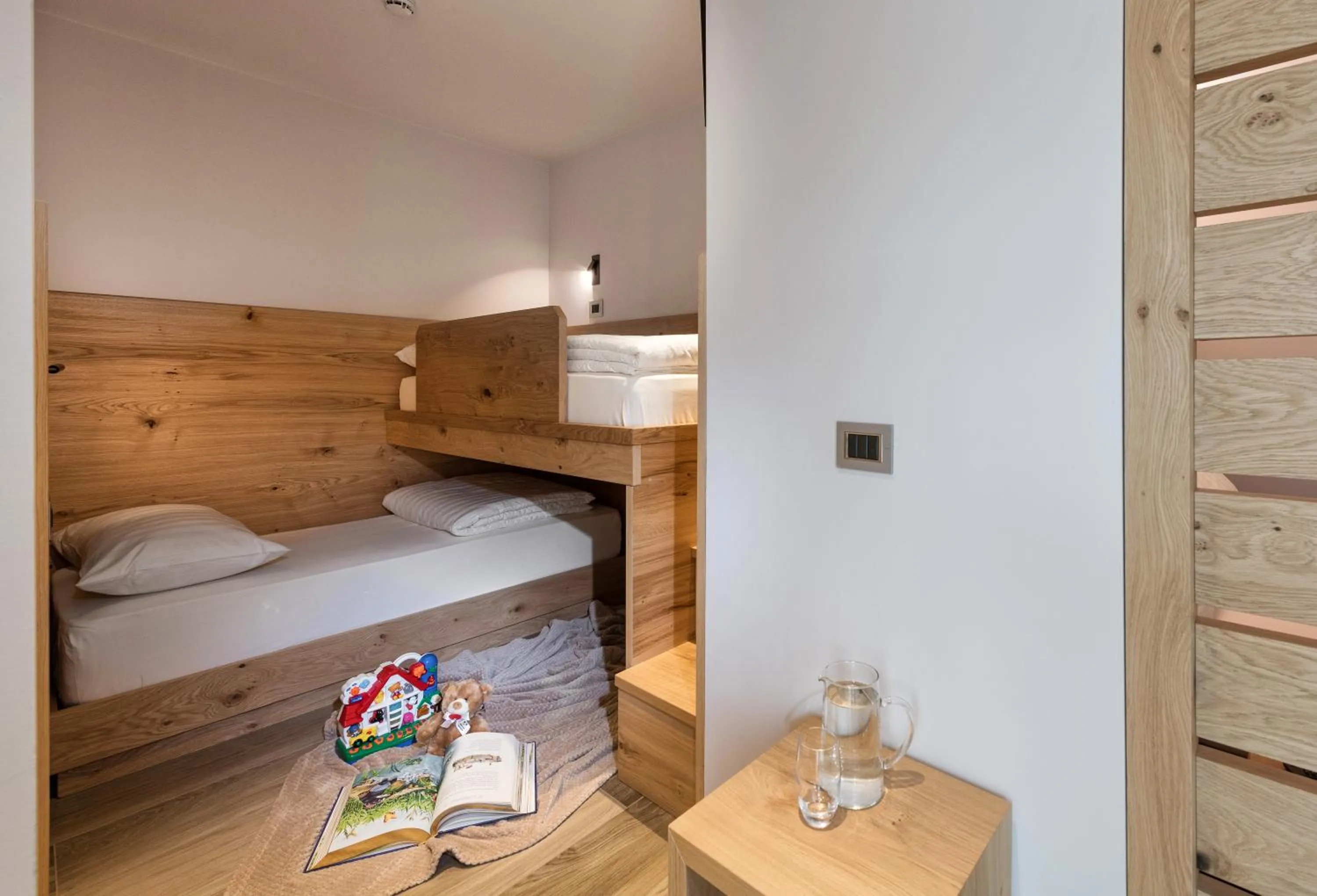 Bed in Family Hotel Serena