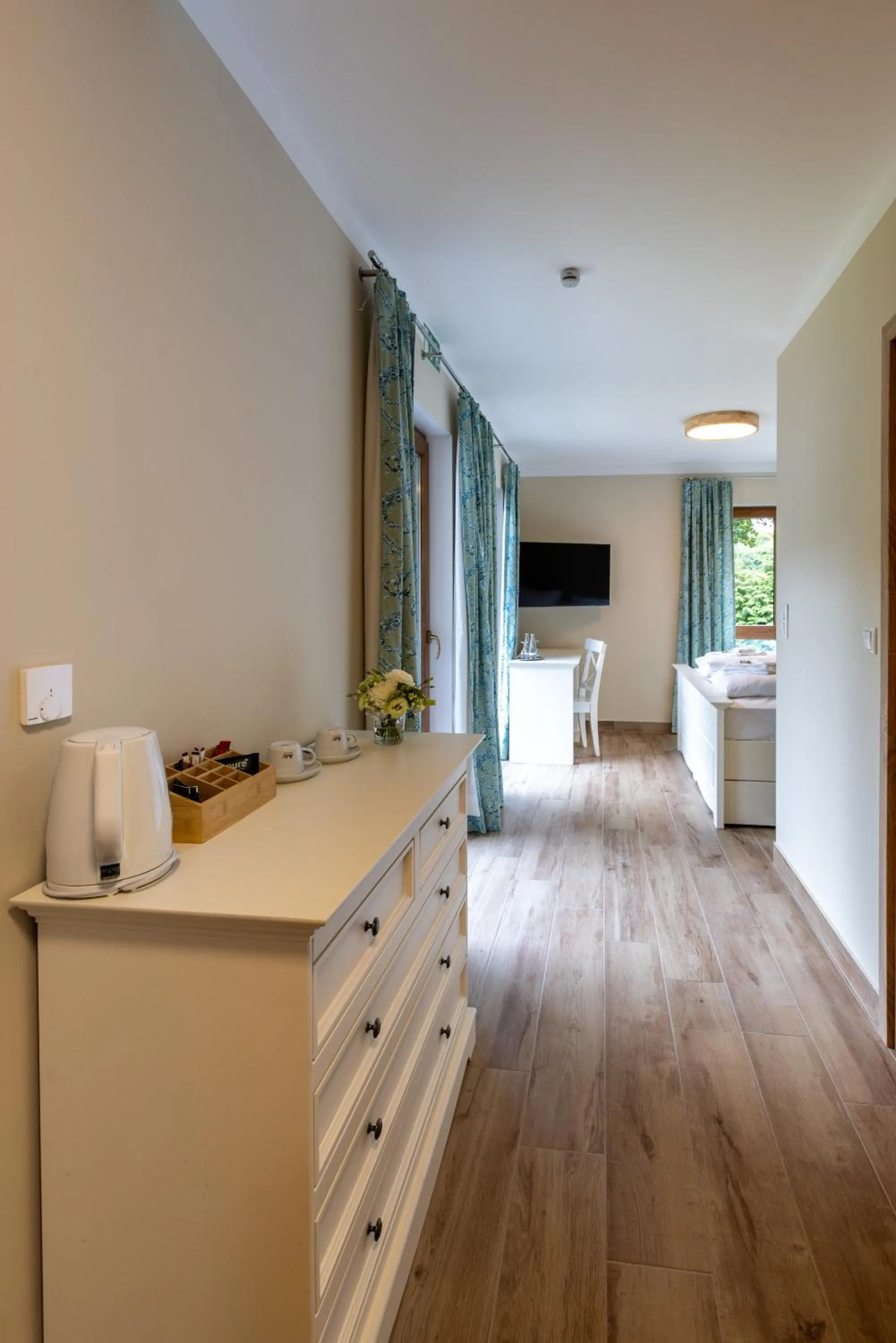 Bed in Café Wildau Hotel & Restaurant am Werbellinsee