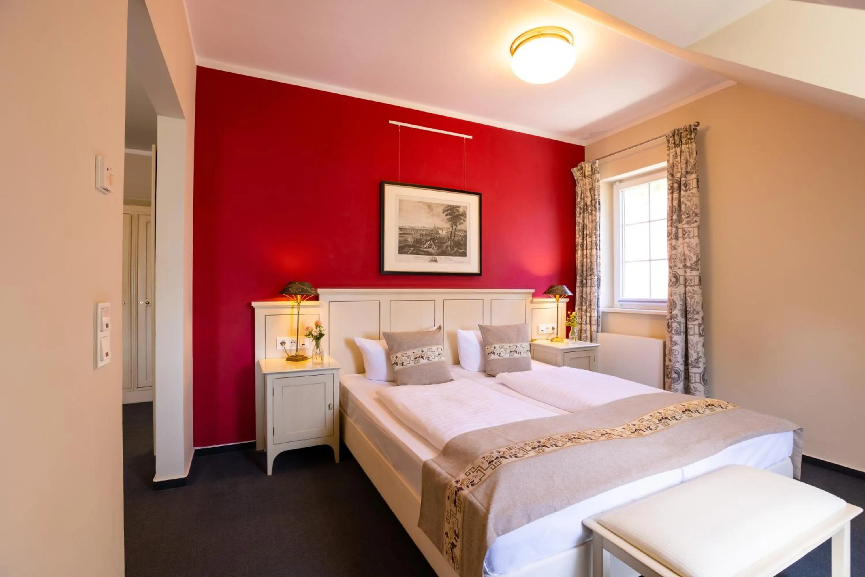 Bed in Café Wildau Hotel & Restaurant am Werbellinsee